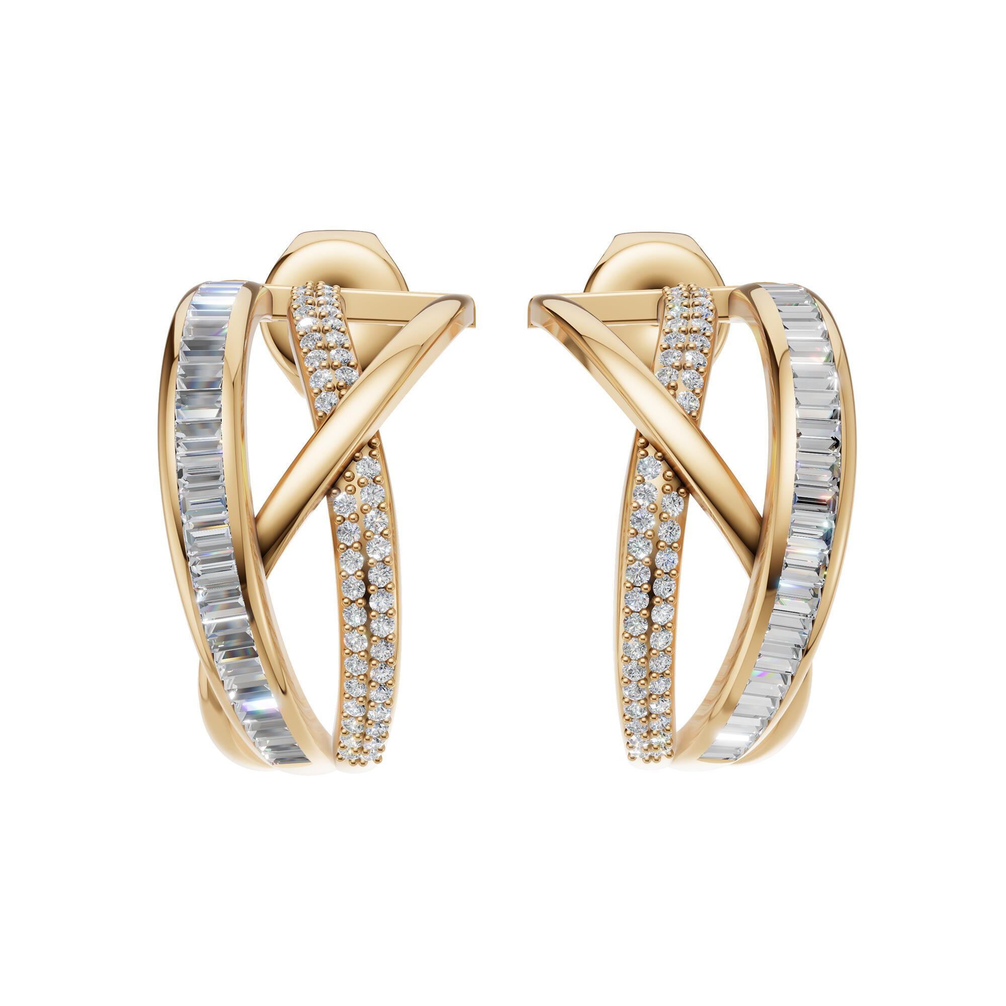 حلق - ذهبي ابيض - 0 image 0