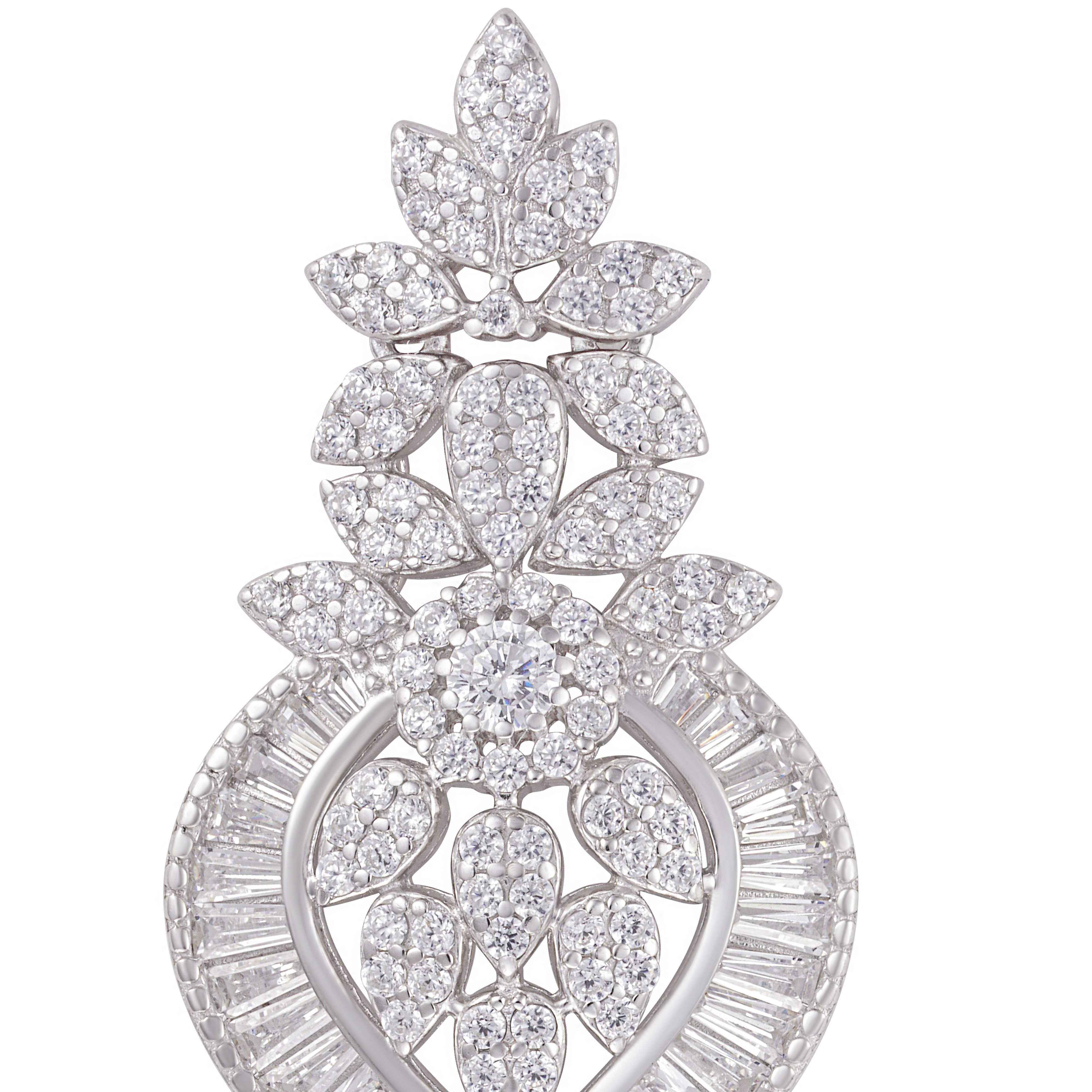 أقراط فضة ثريا image 1