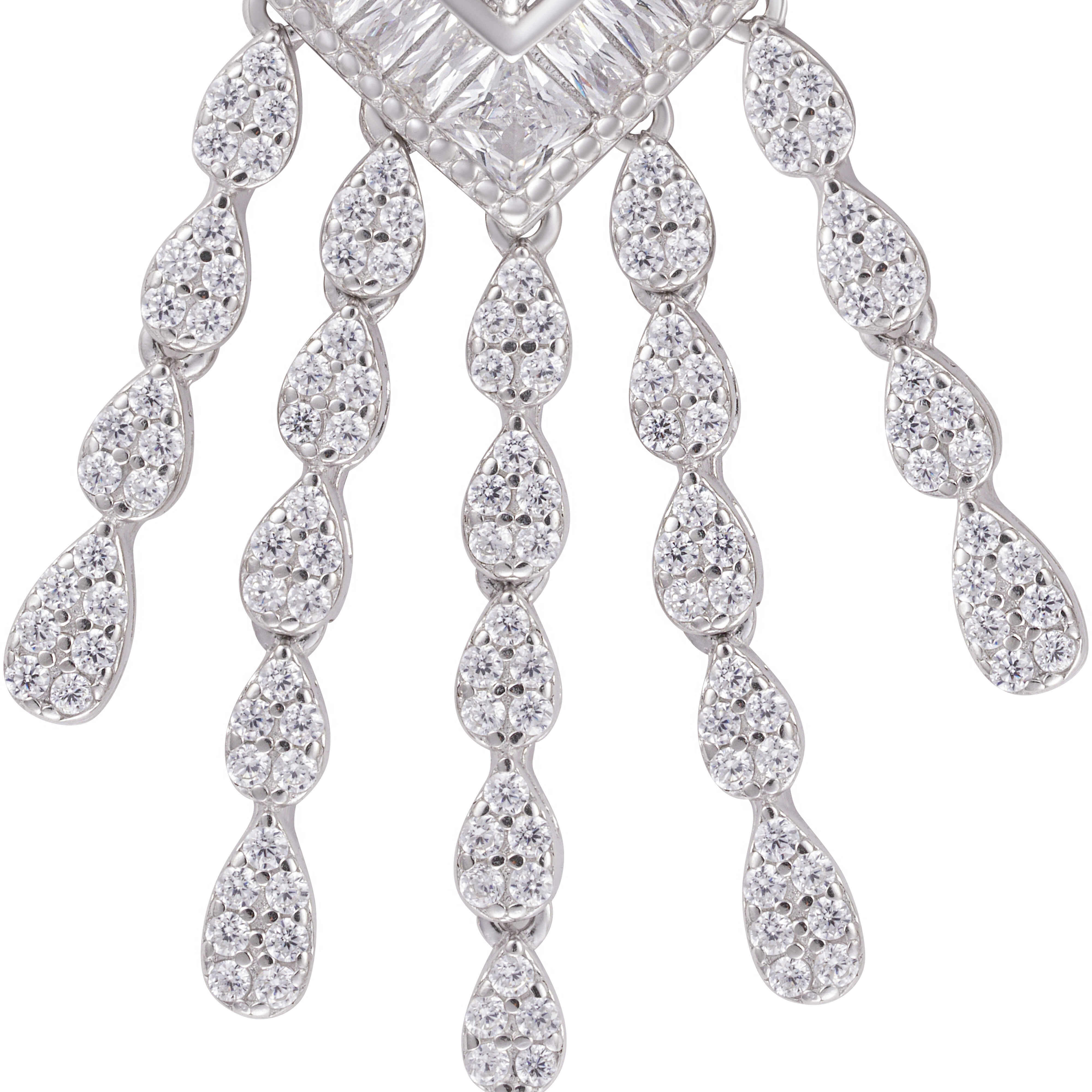 أقراط فضة ثريا image 2