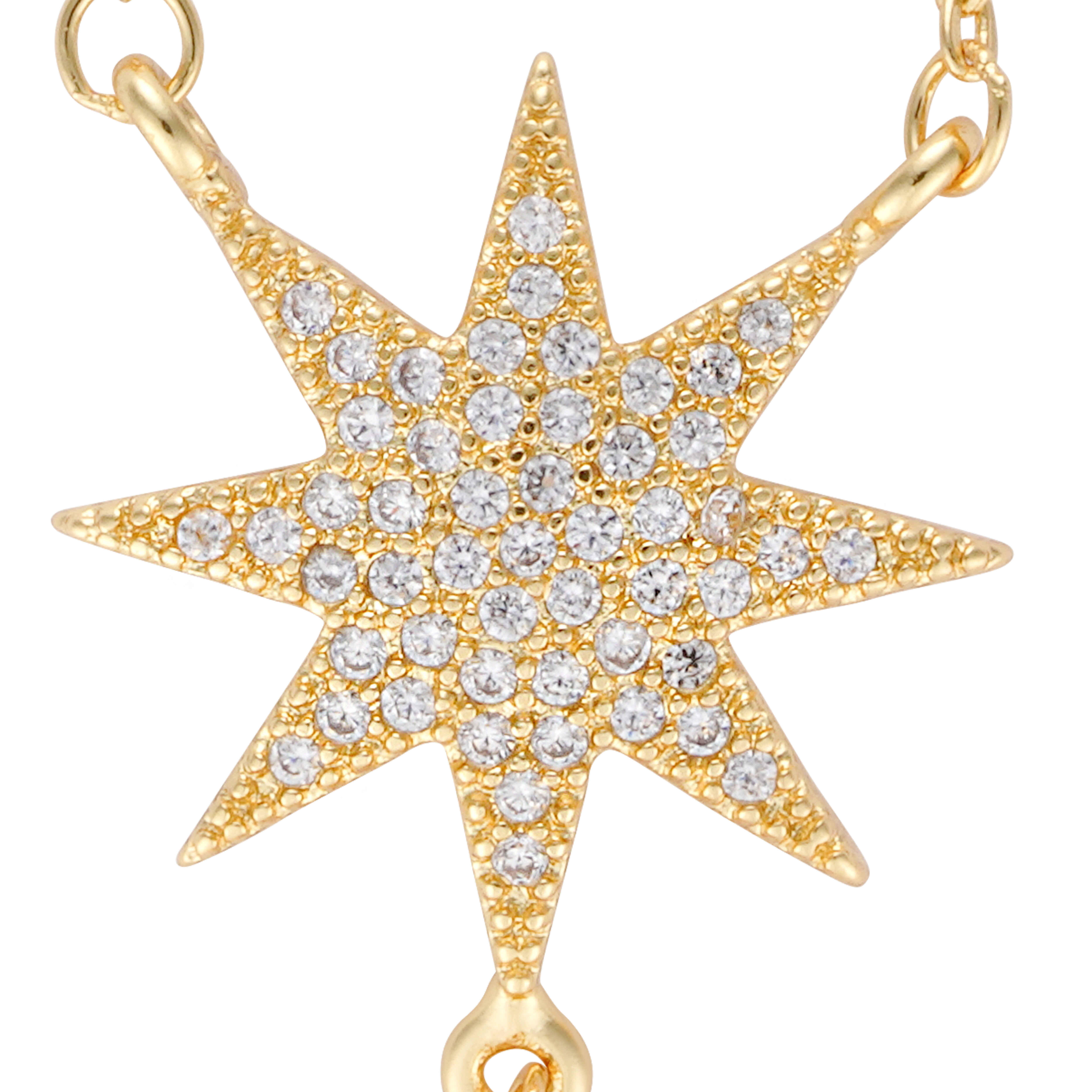 عقد - ذهبي ابيض - 0 image 2