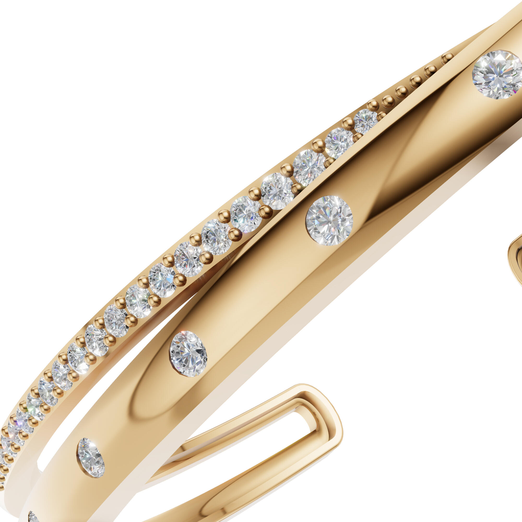 مضعد - ذهبي ابيض - 0 image 2