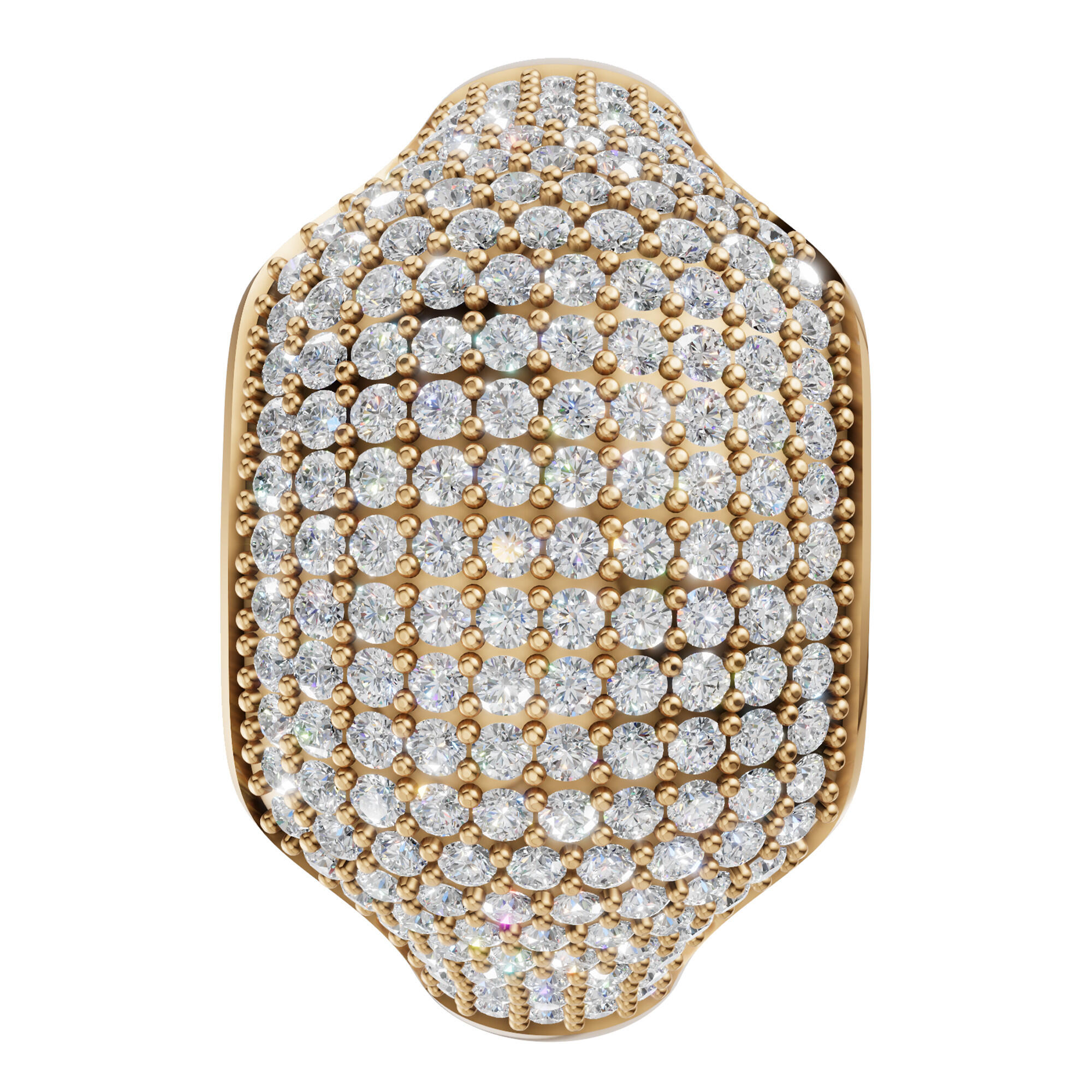 خاتم سهرة ذهبي فاخر image 2