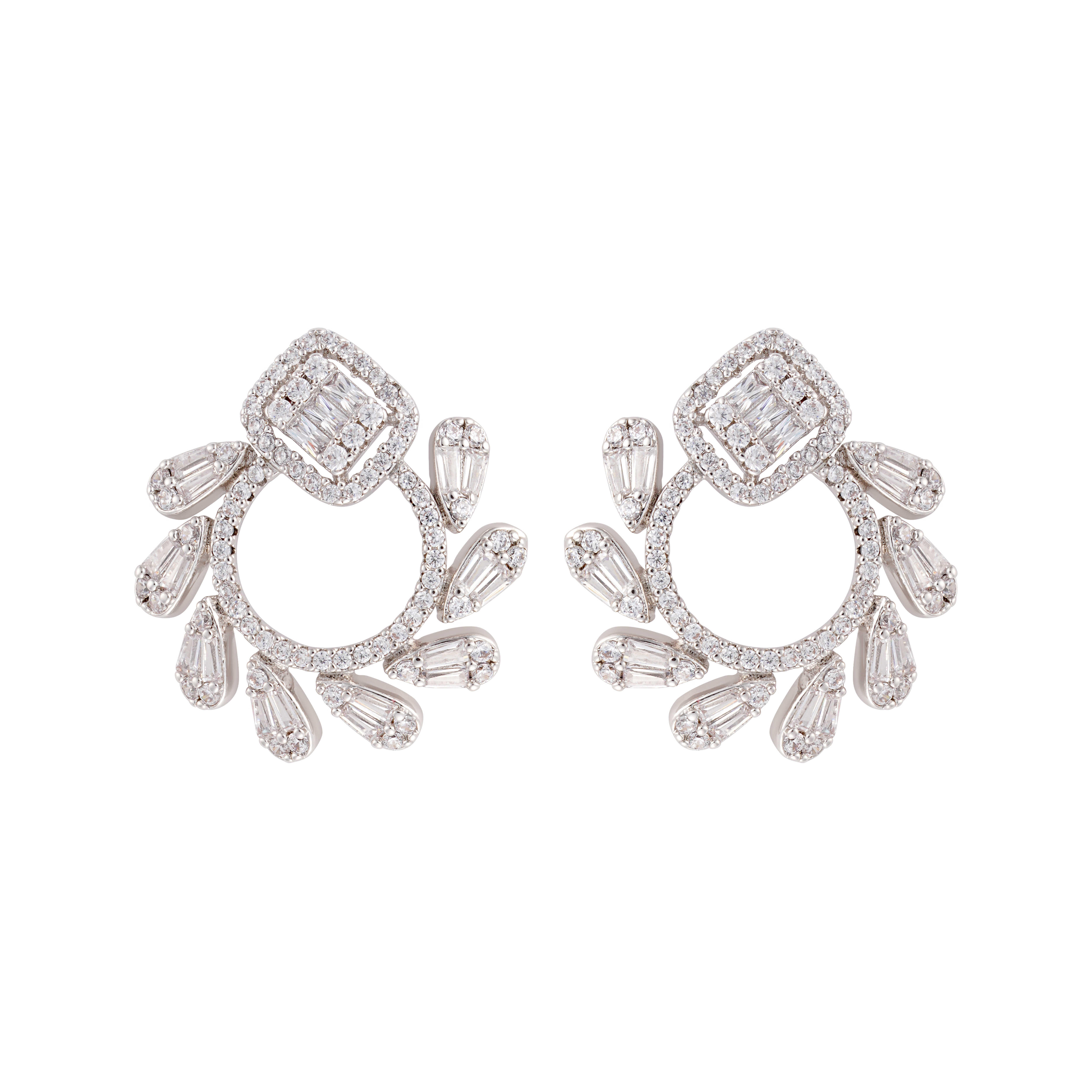 حلق - فضي ابيض - 0 image 0