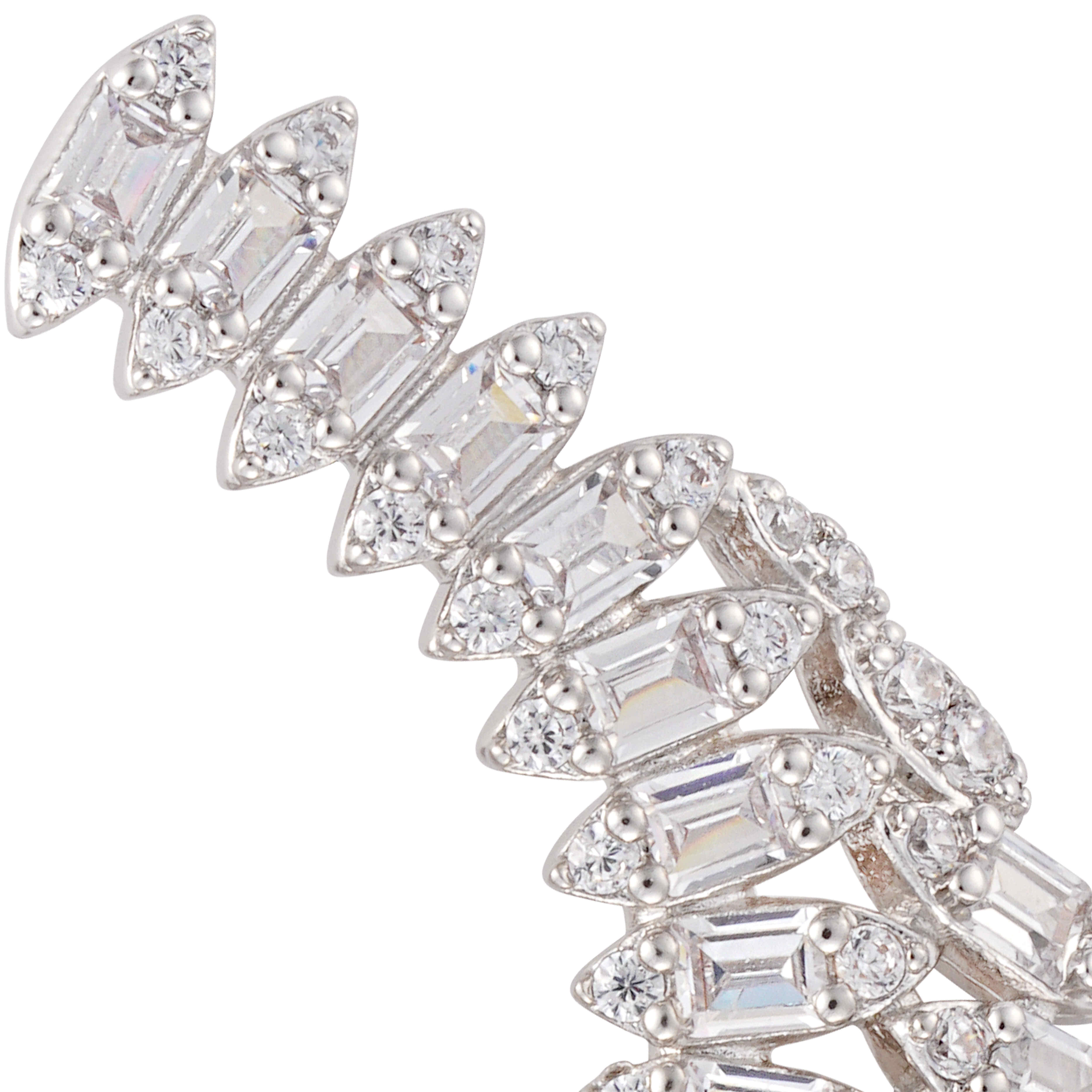 حلق - فضي ابيض - 0 image 2