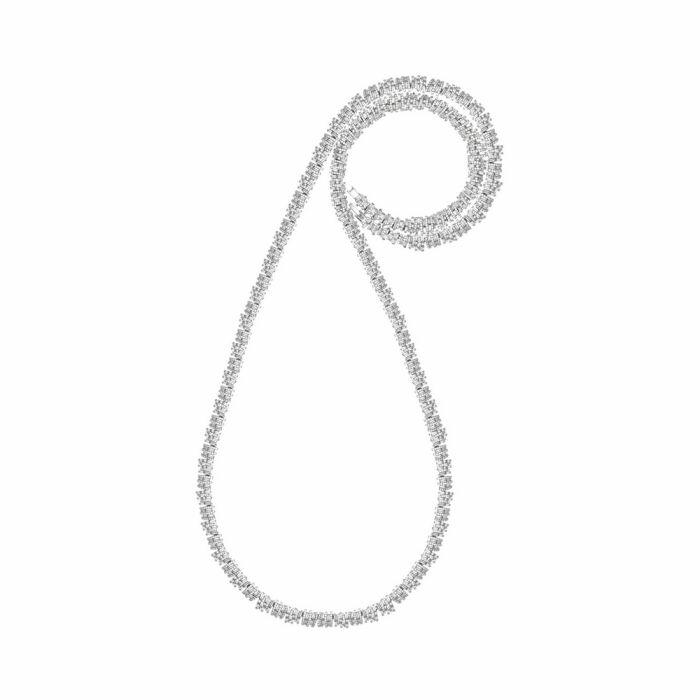 عقد - فضي ابيض - 0 image 0