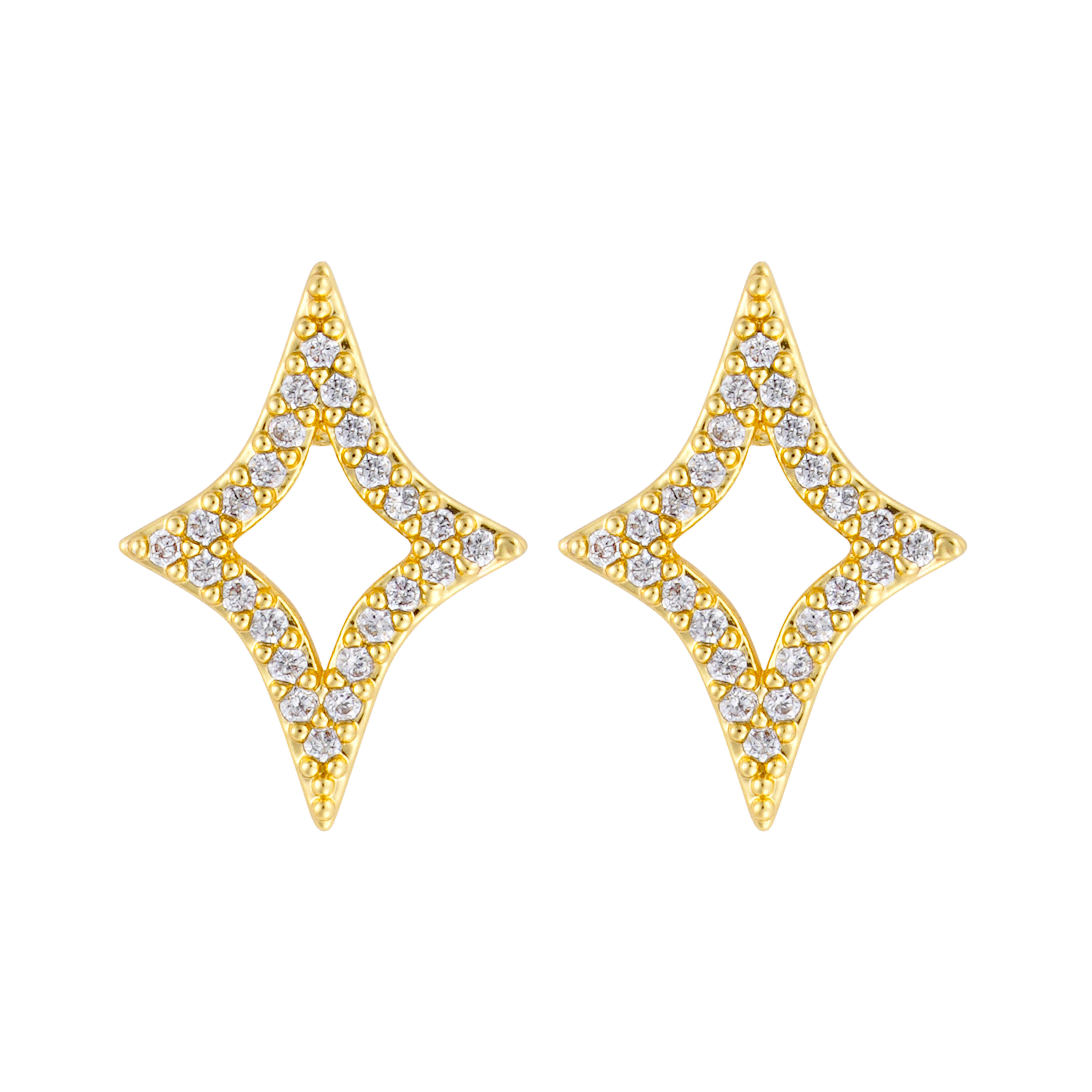 حلق - ذهبي ابيض - 0 image 0