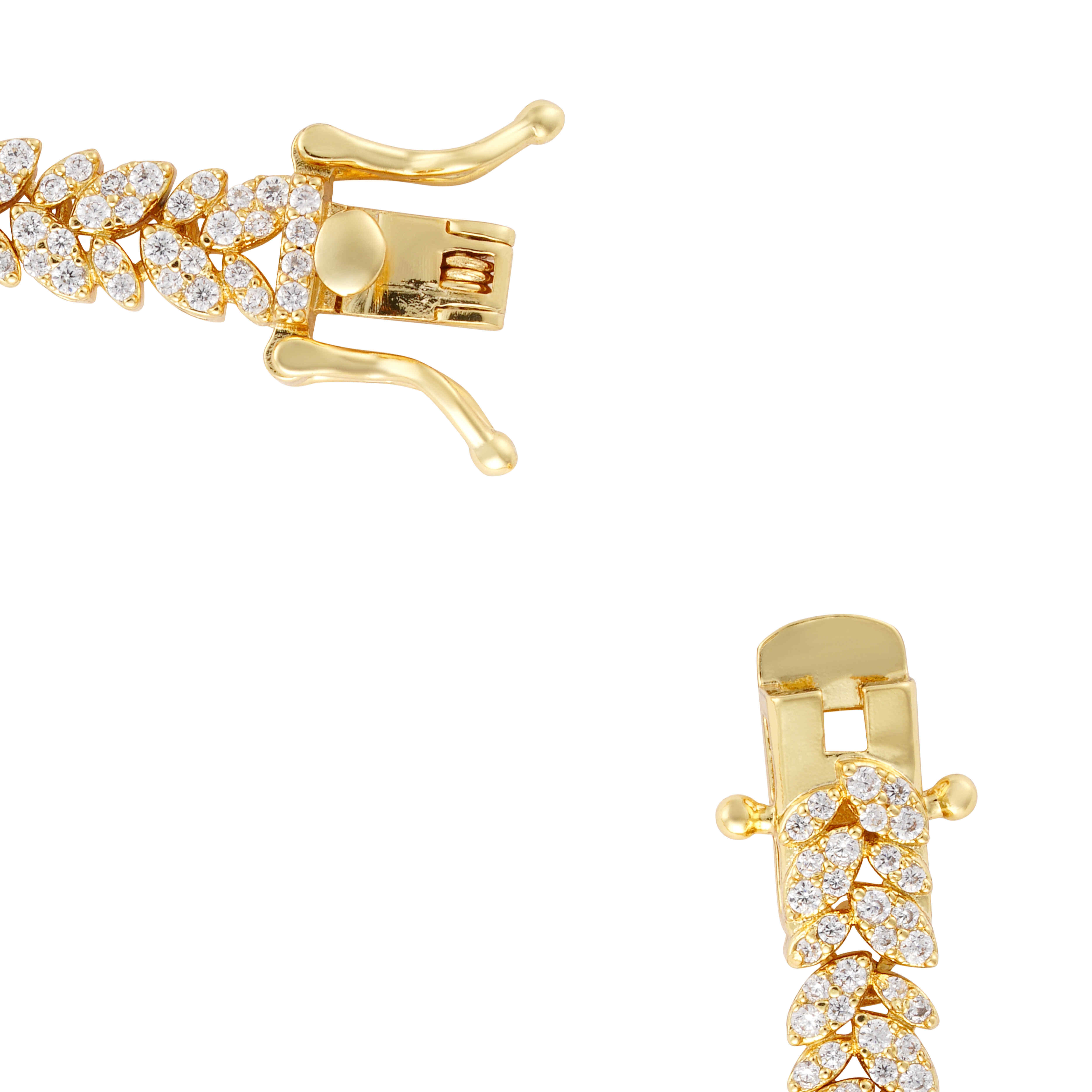 اسوارة - ذهبي ابيض - 0 image 2