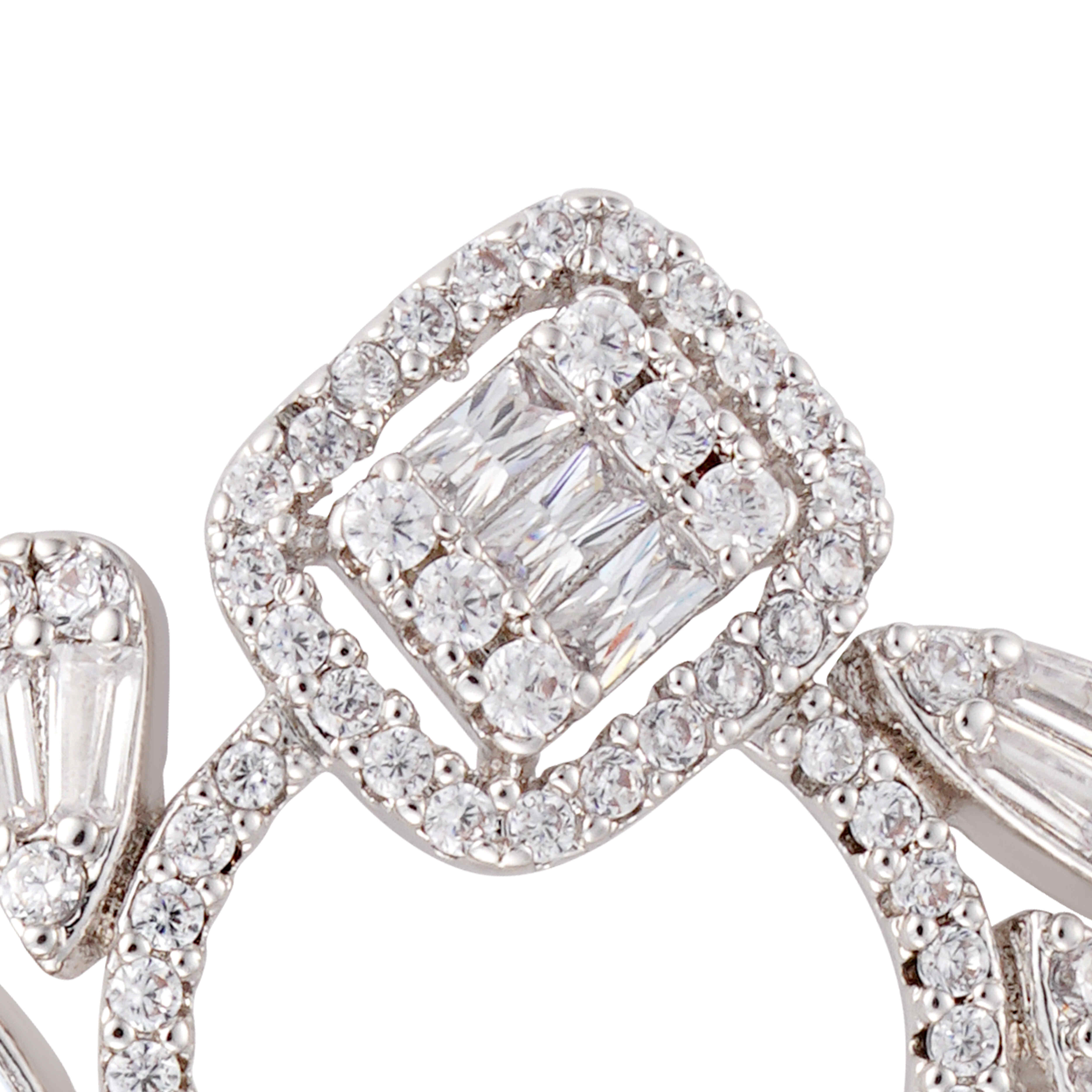 حلق - فضي ابيض - 0 image 2