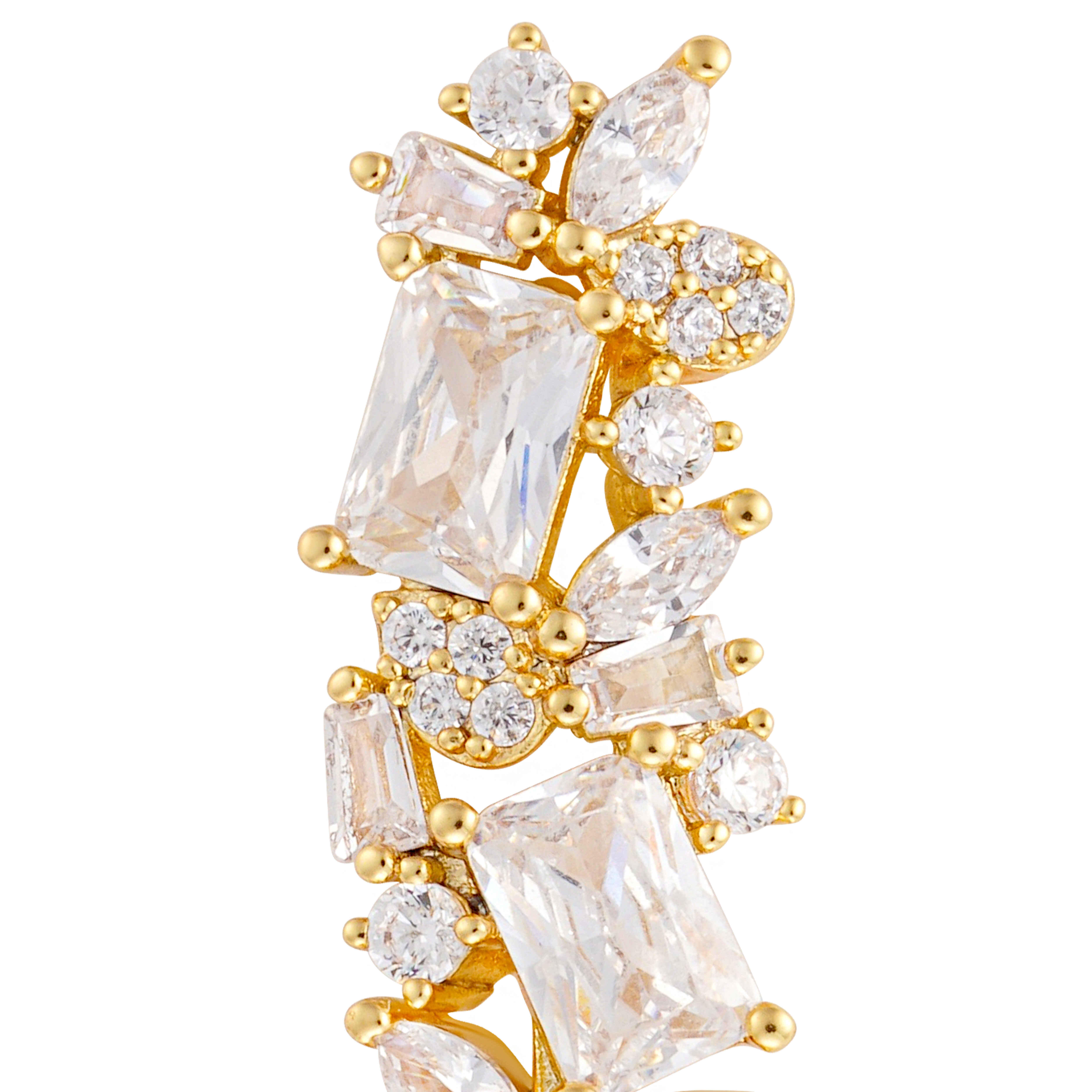 حلق - ذهبي ابيض - 0 image 1