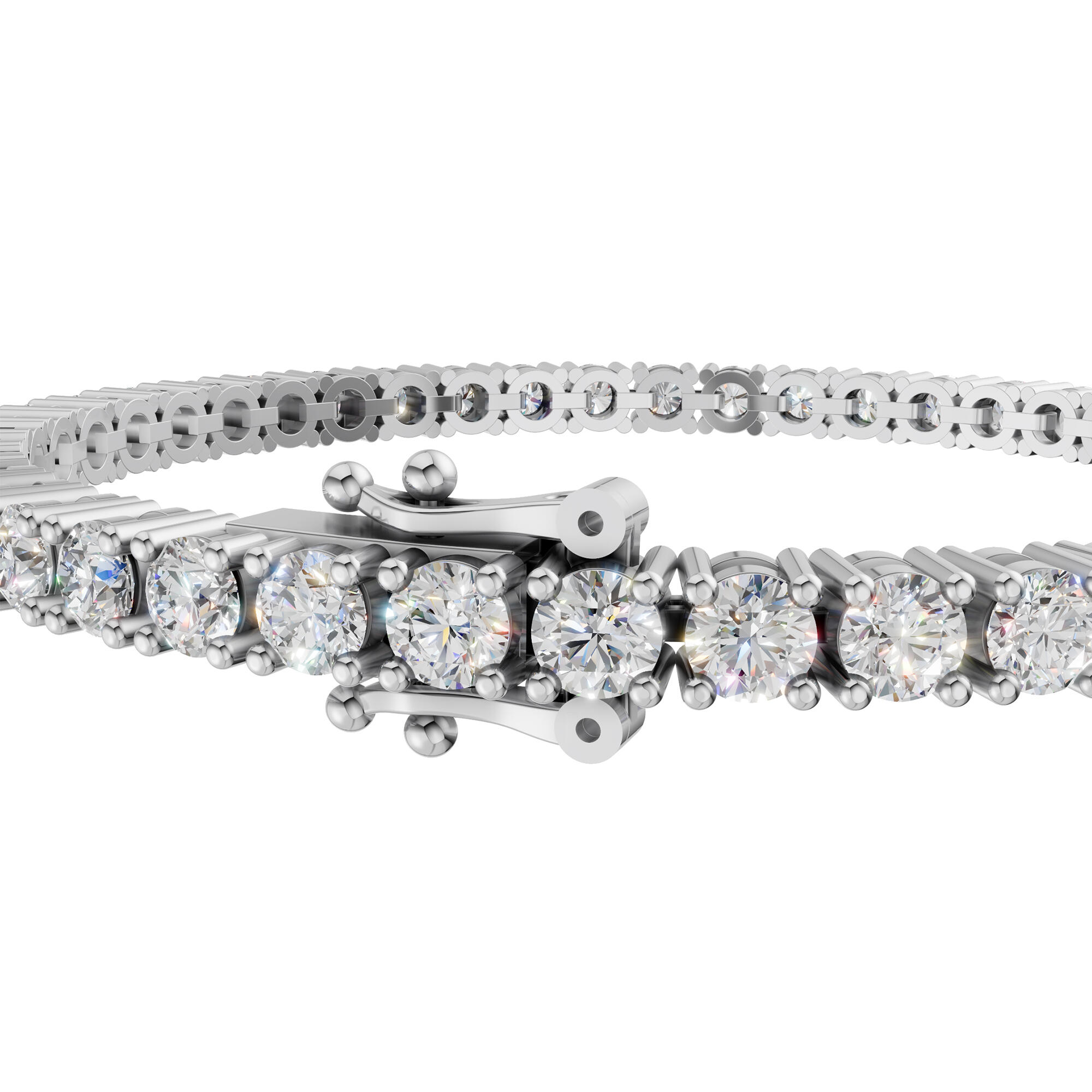 اسوارة - فضي ابيض - 0 image 2