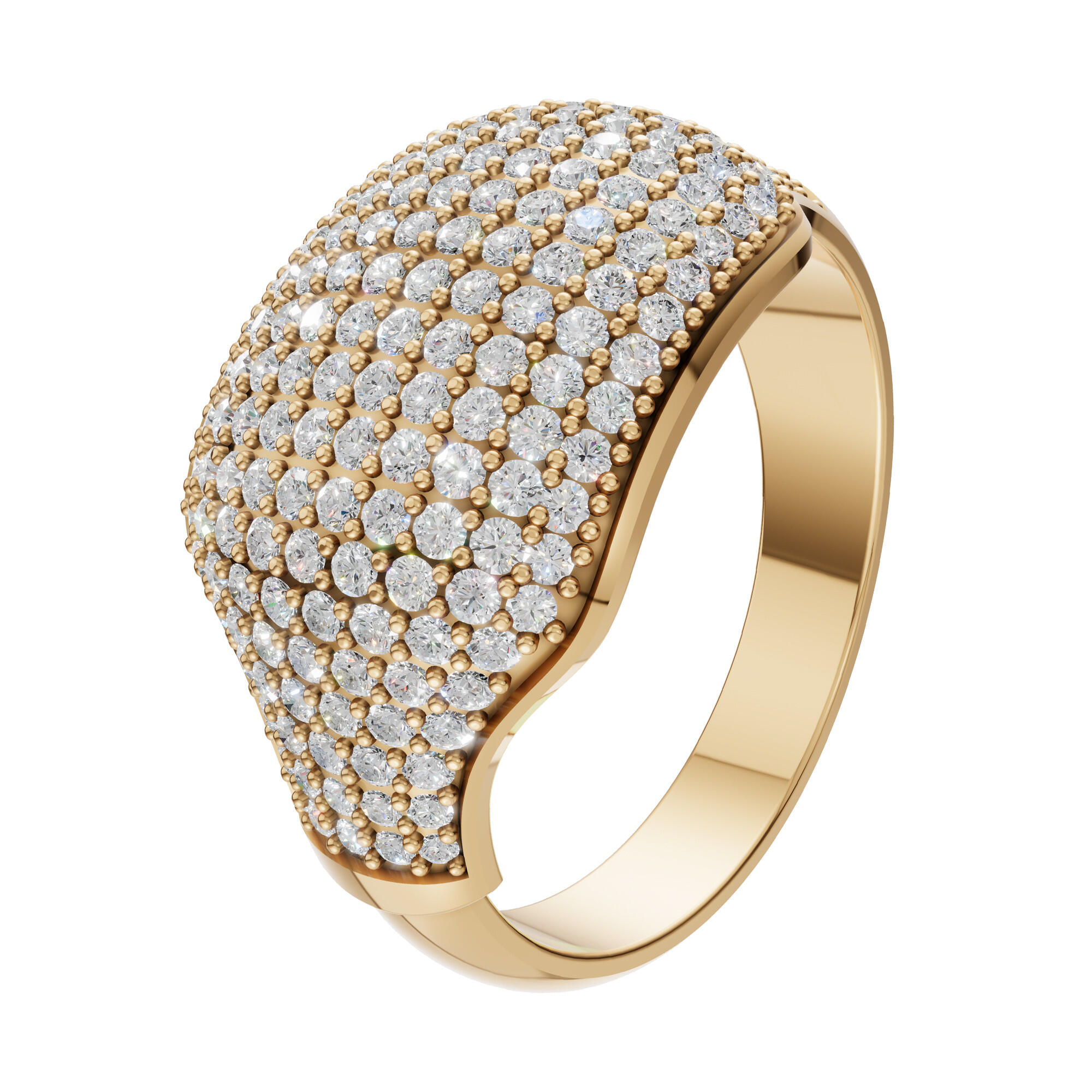 خاتم سهرة ذهبي فاخر image 0