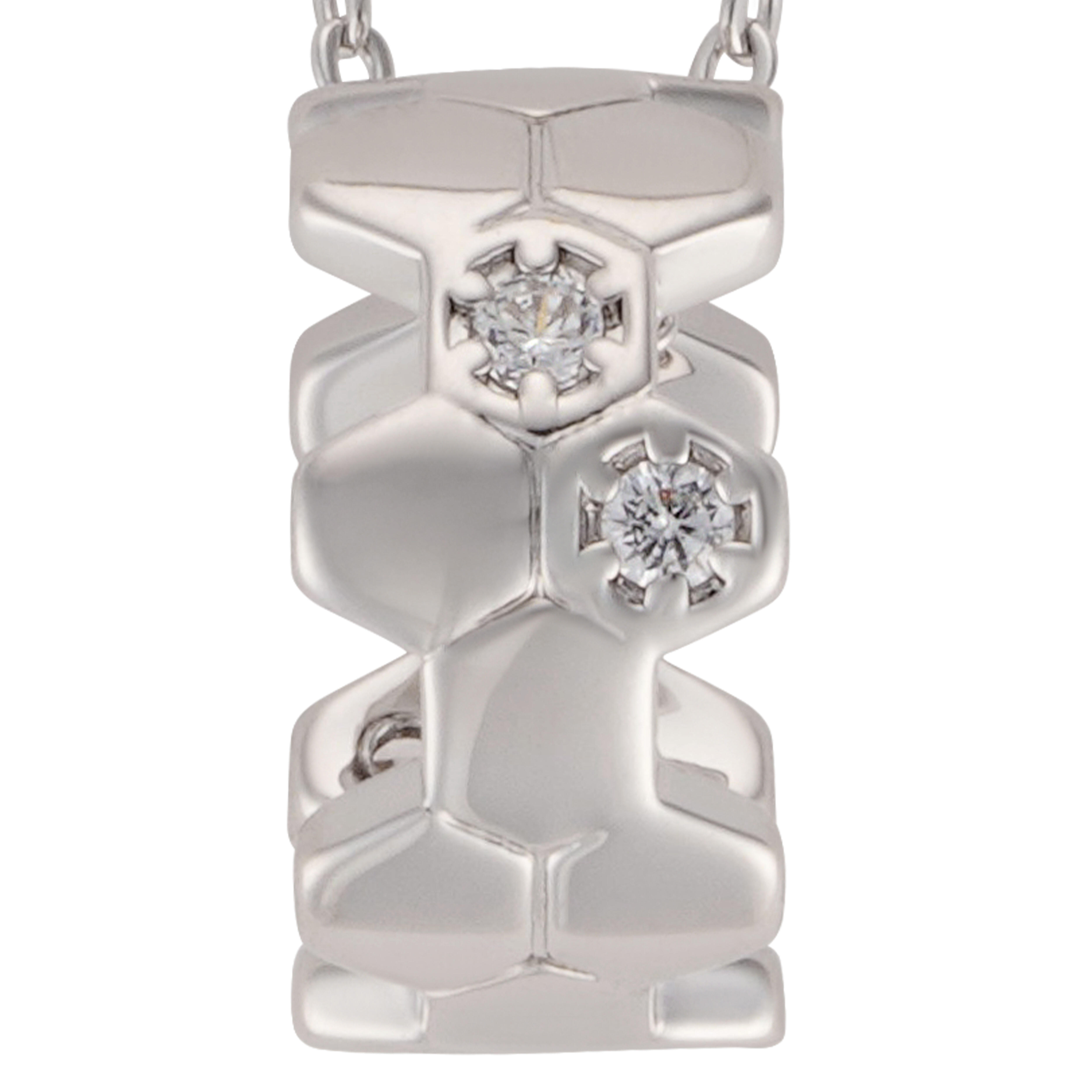 عقد - فضي ابيض - 0 image 2