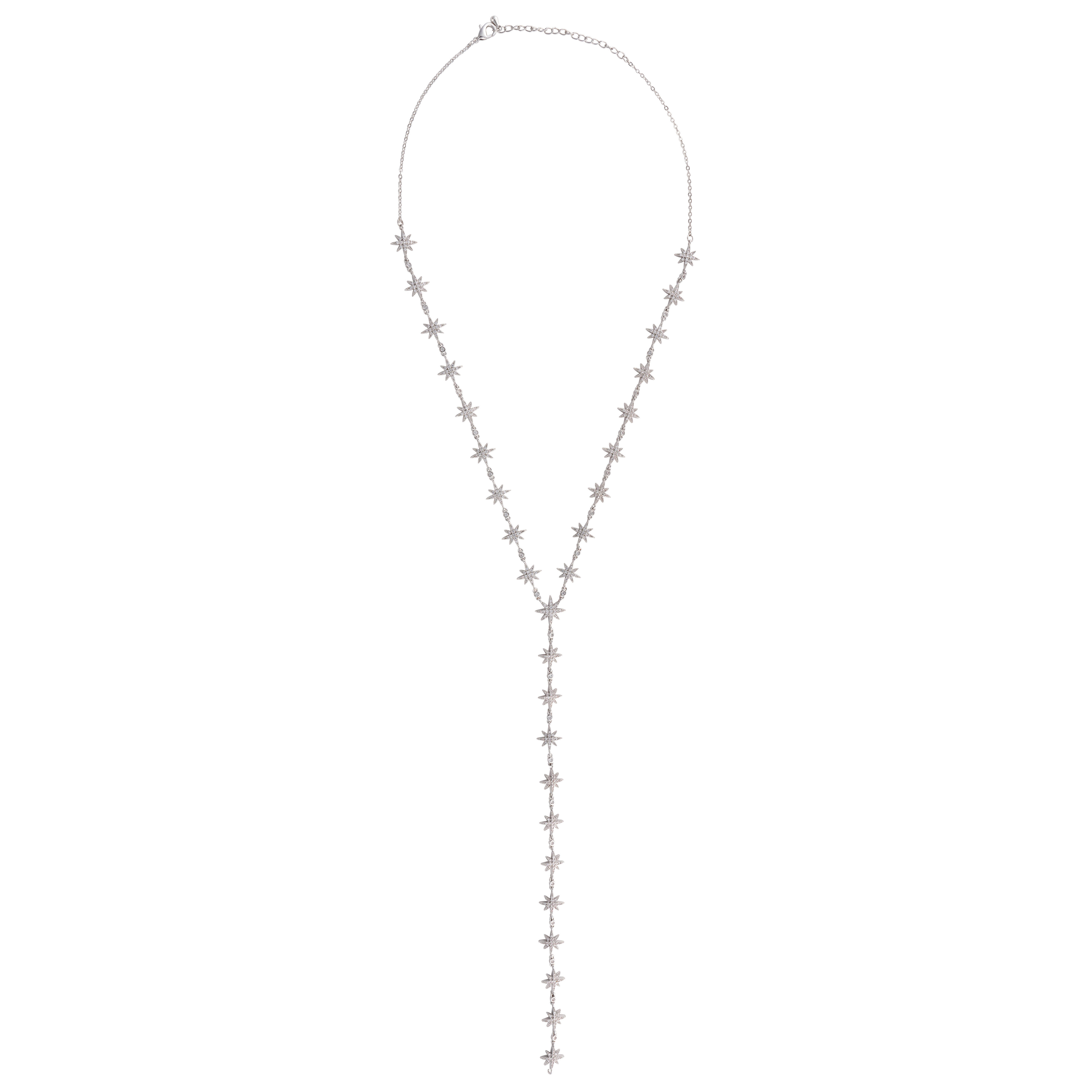 عقد - فضي ابيض - 0 image 0