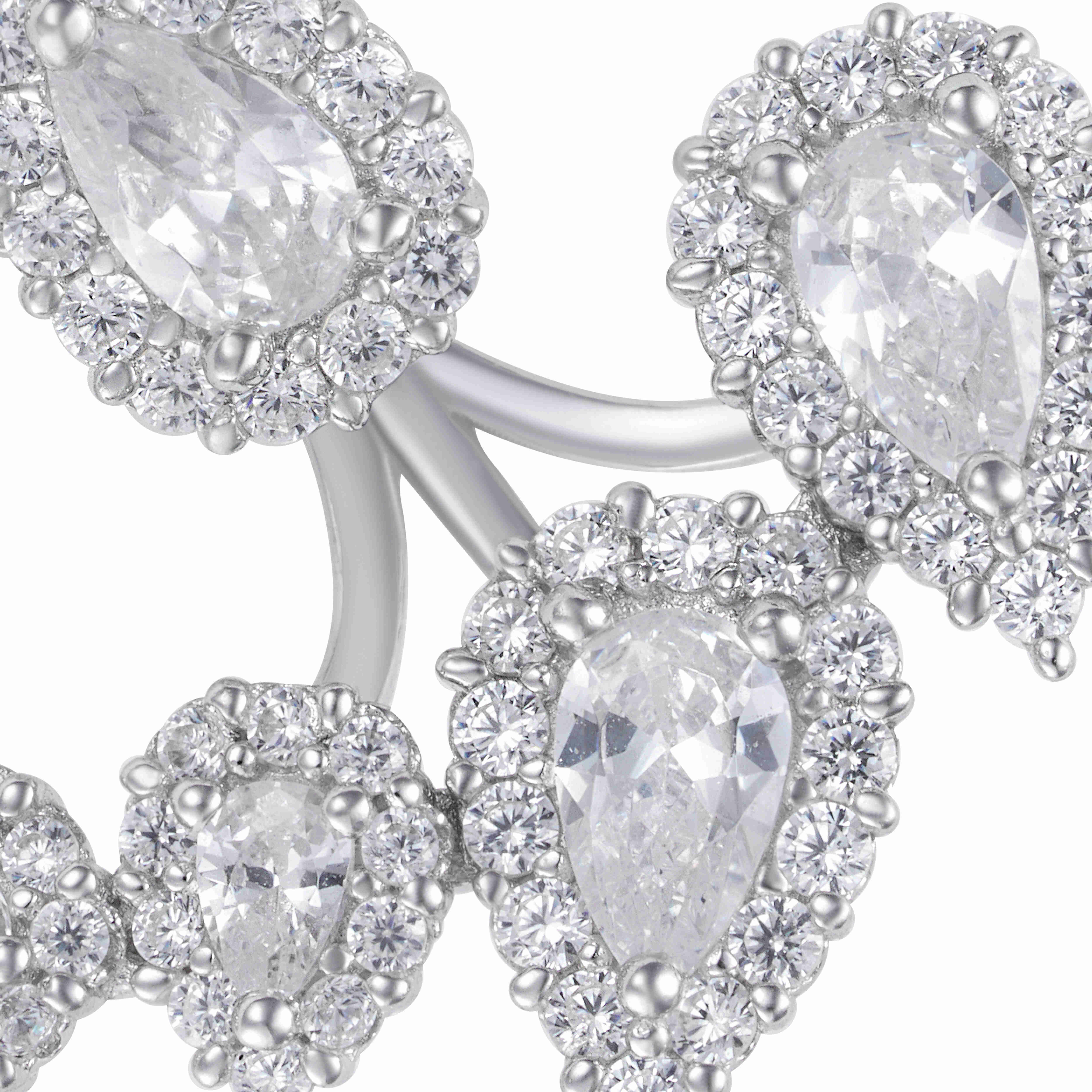 حلق سواريه فضة استرليني image 1