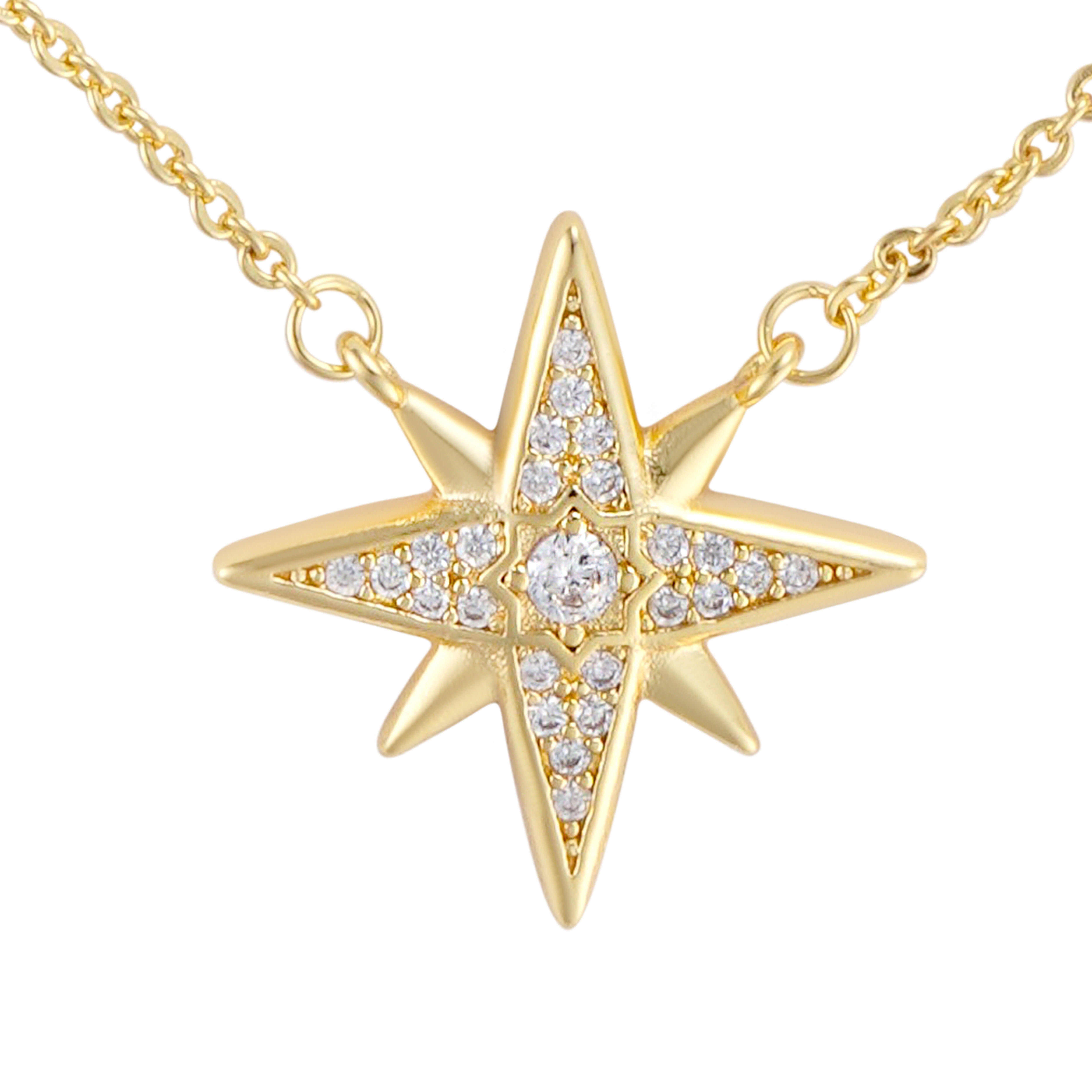 عقد - ذهبي ابيض - 0 image 2