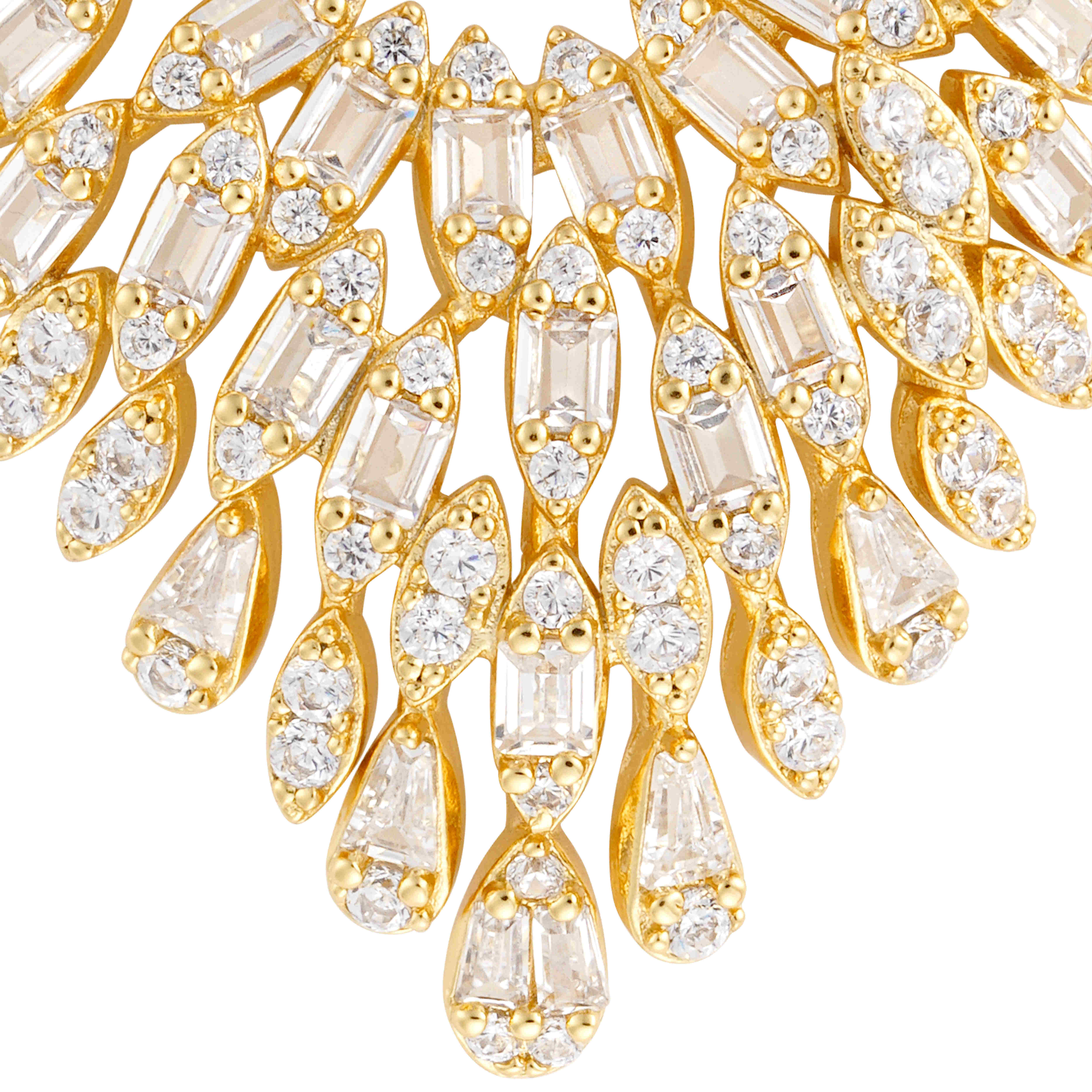 حلق - ذهبي ابيض - 0 image 1