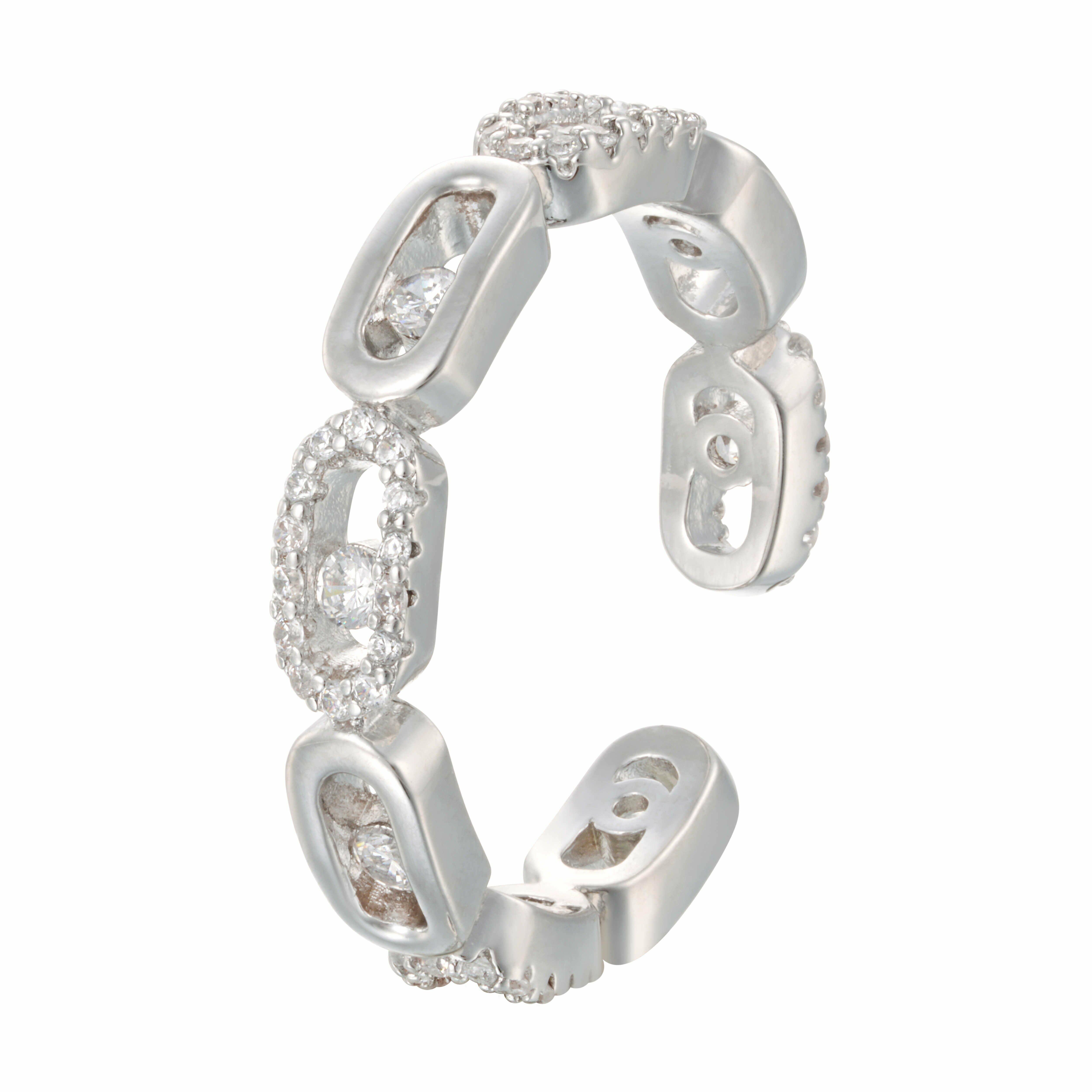 خاتم - فضي ابيض - 0 image 0