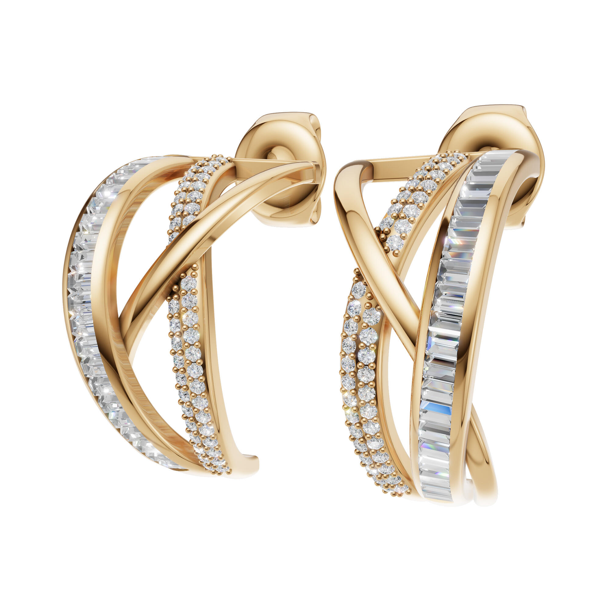 حلق - ذهبي ابيض - 0 image 2