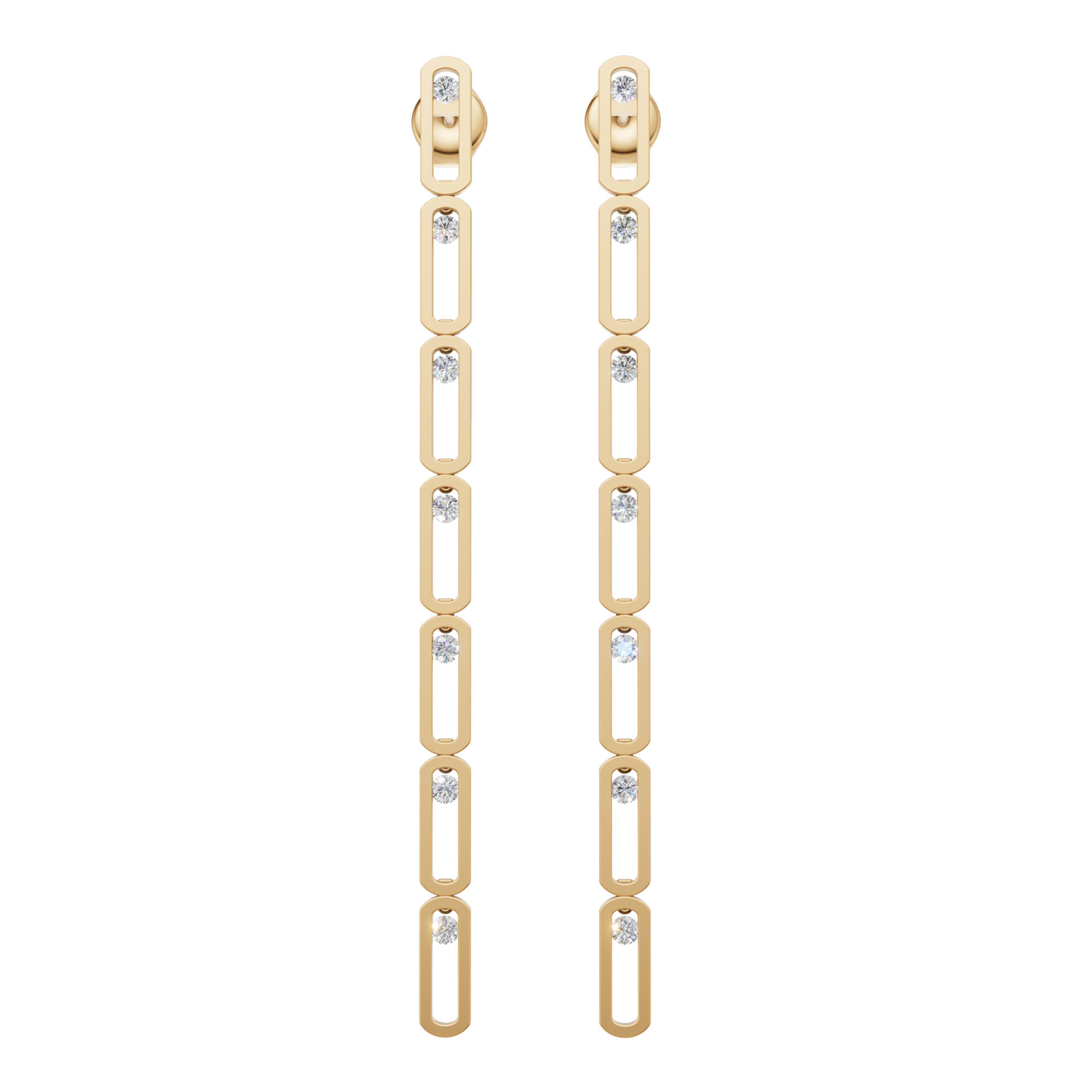 حلق - ذهبي ابيض - 0 image 1