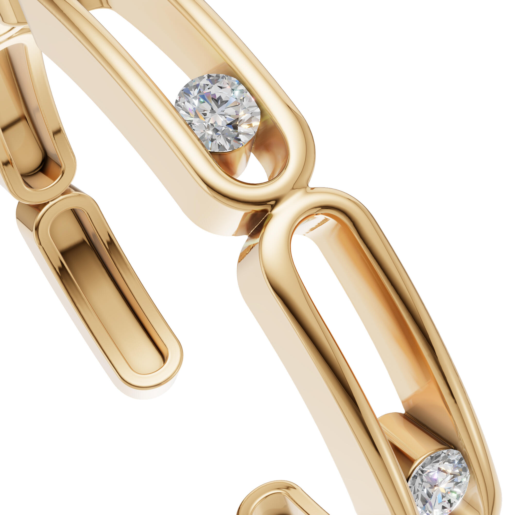 خاتم - ذهبي ابيض - 0 image 1