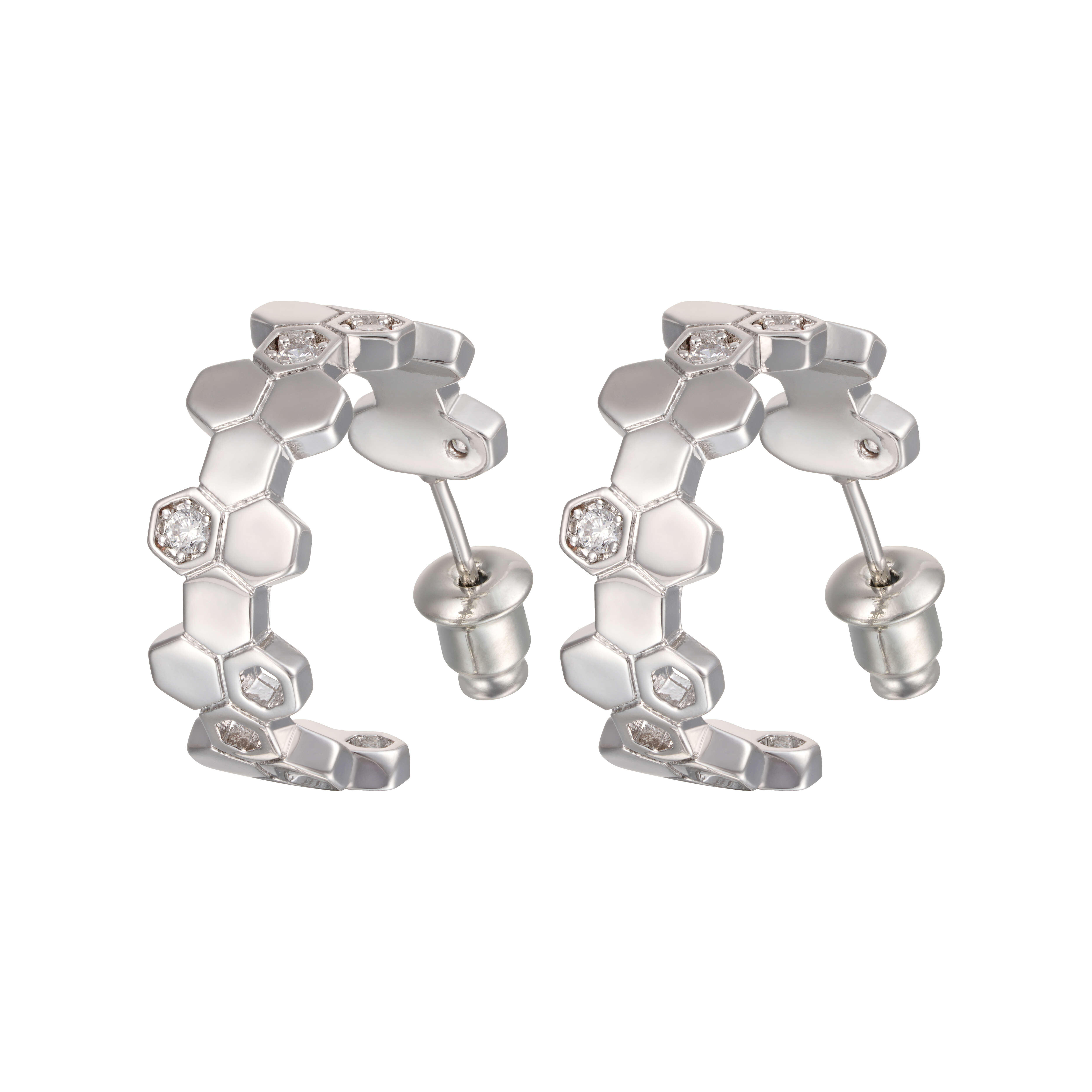 حلق - فضي ابيض - 0 image 0