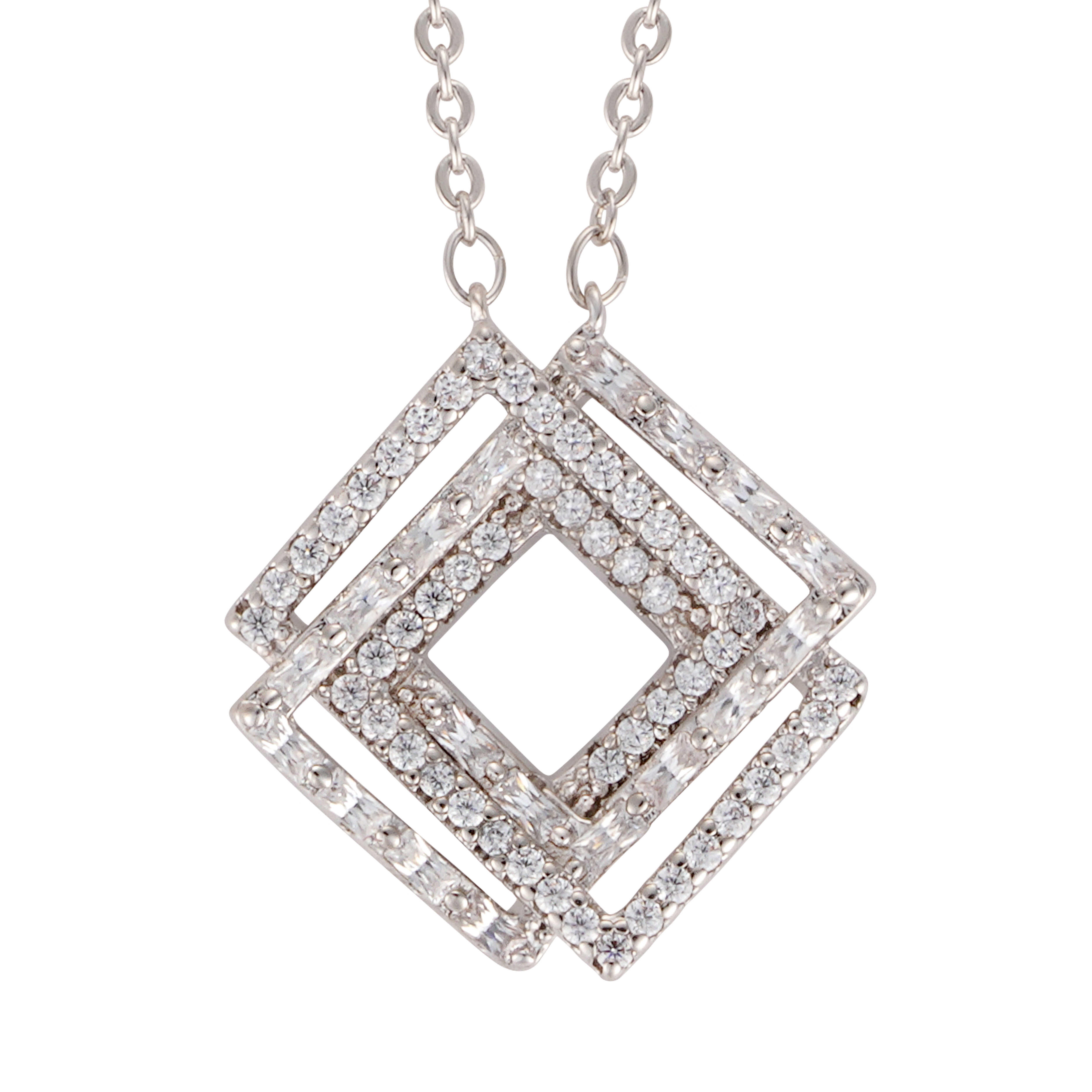 عقد - فضي ابيض - 0 image 1