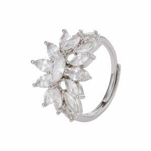 925K Silver Marquise Necklace Set image 3