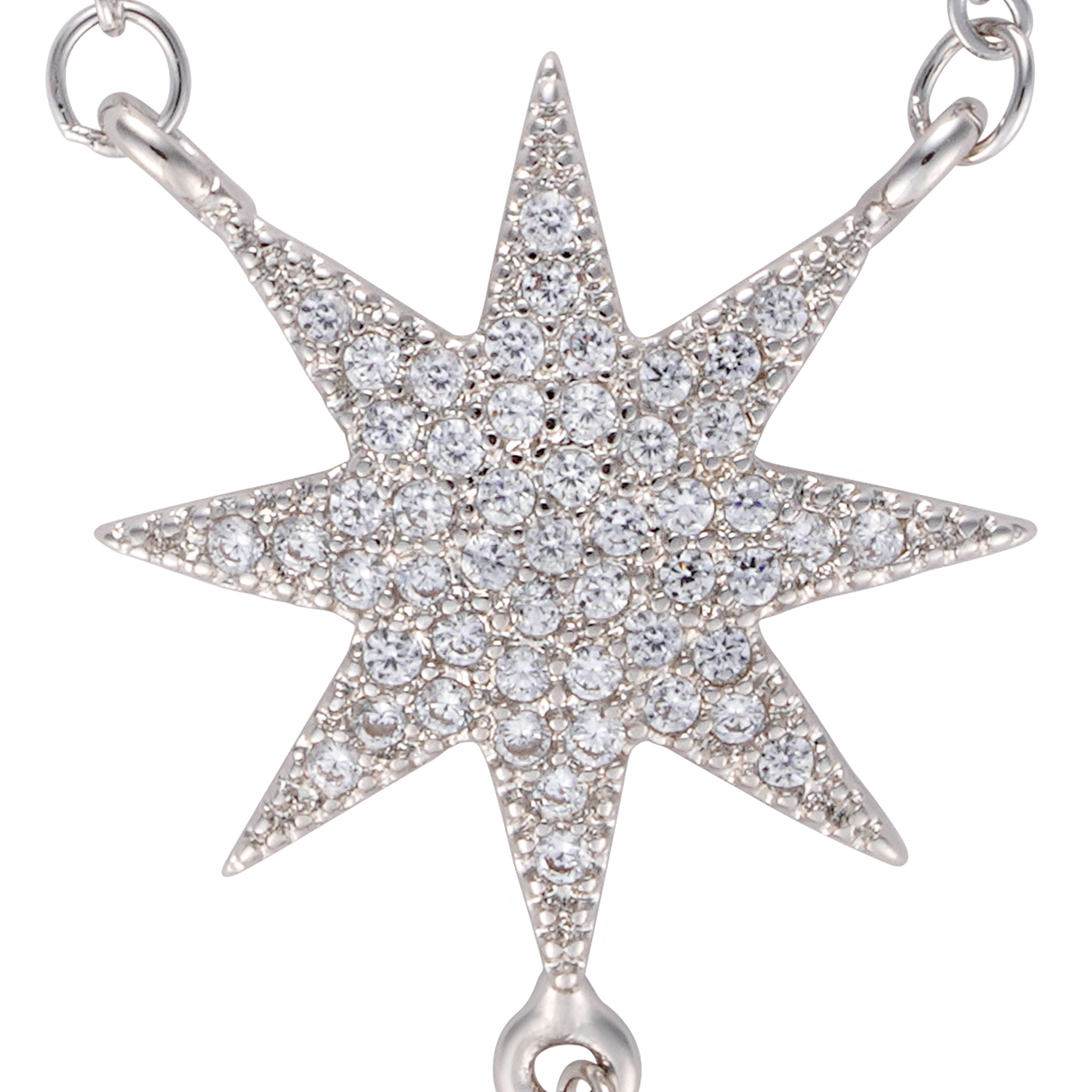 عقد - فضي ابيض - 0 image 2