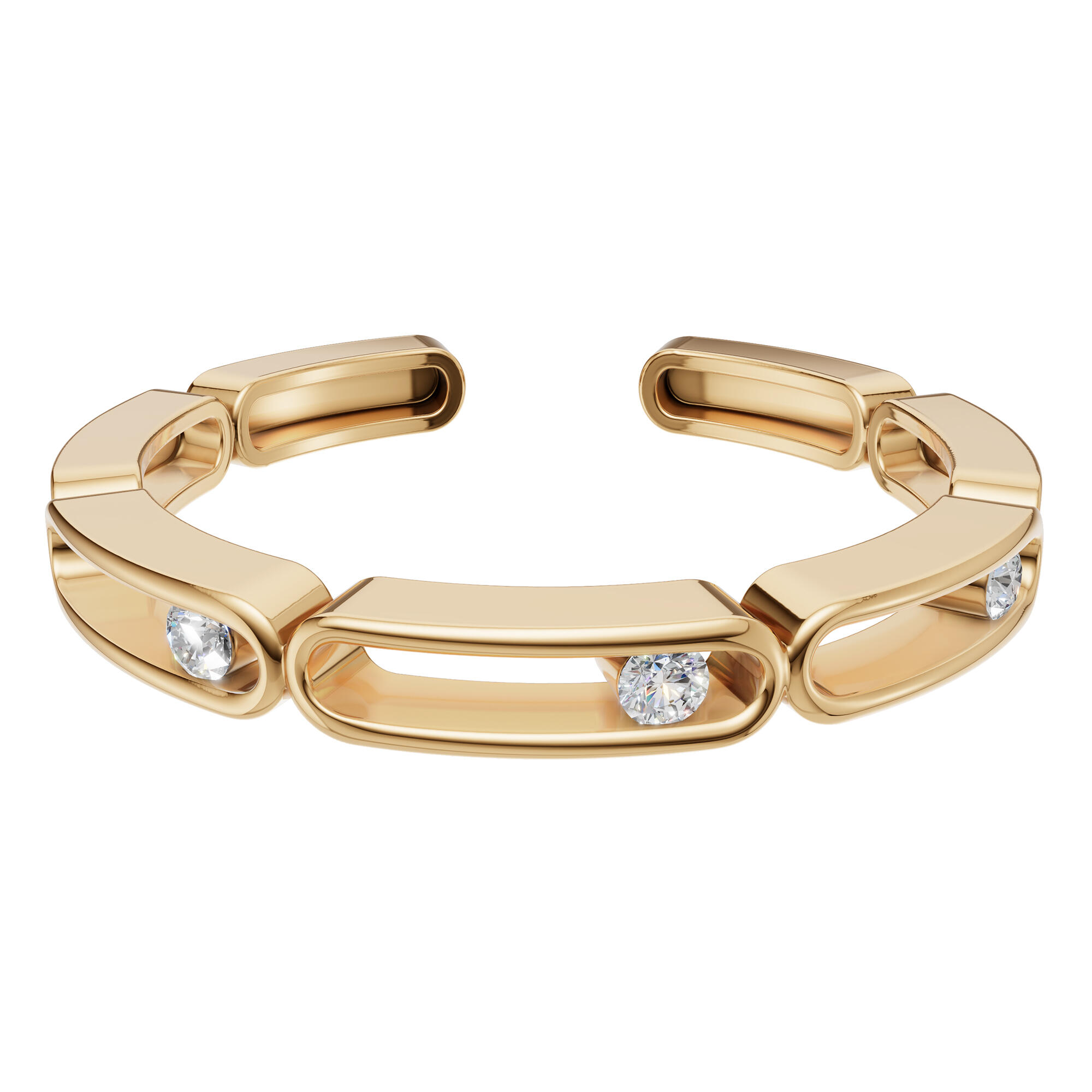 خاتم - ذهبي ابيض - 0 image 3