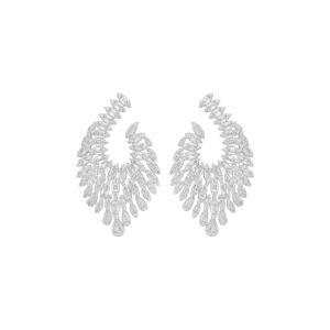 حلق - فضي ابيض - 0 image 0