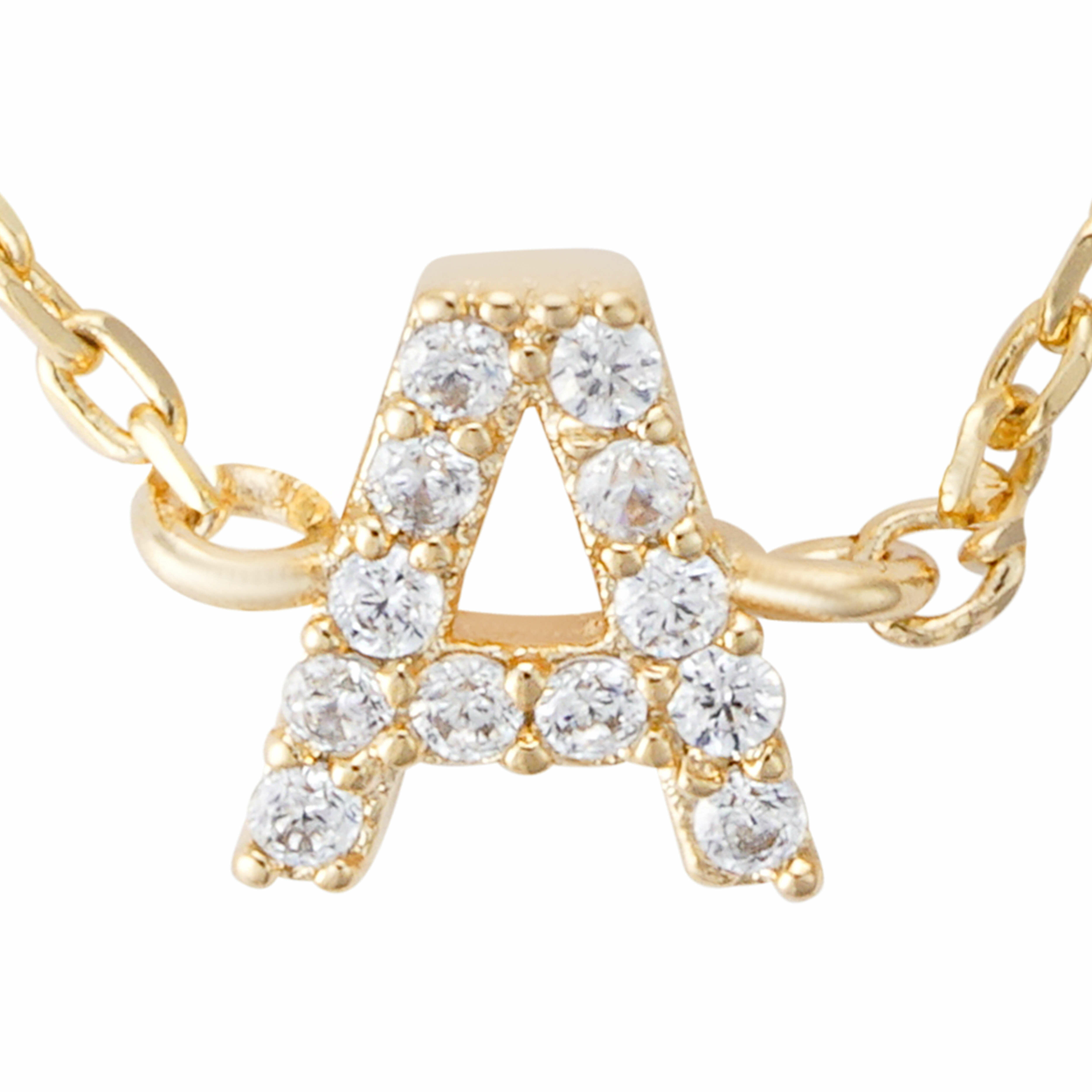 Gold Toned Letters Ring-A image 2