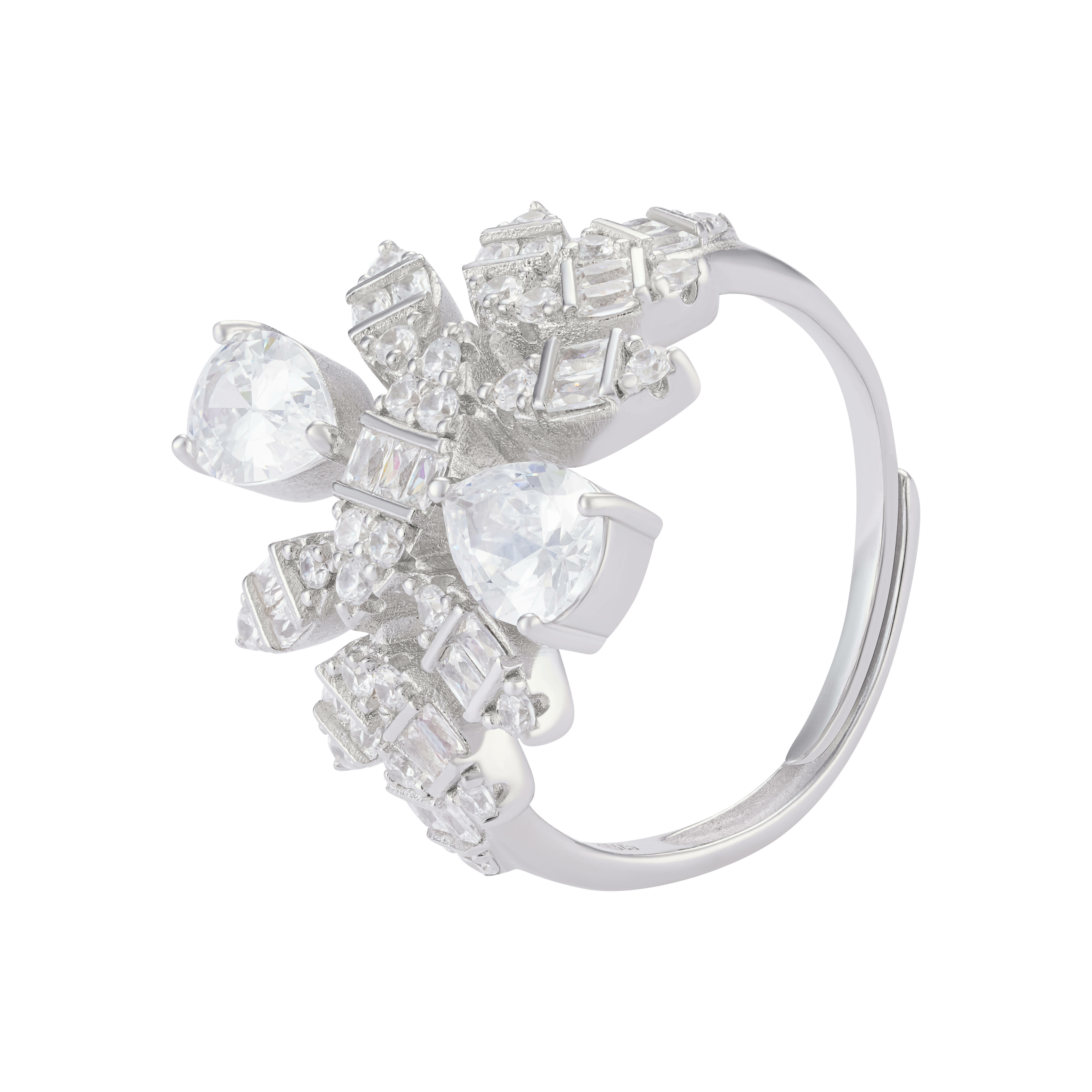 925K Silver Pear Accessories Set image 3
