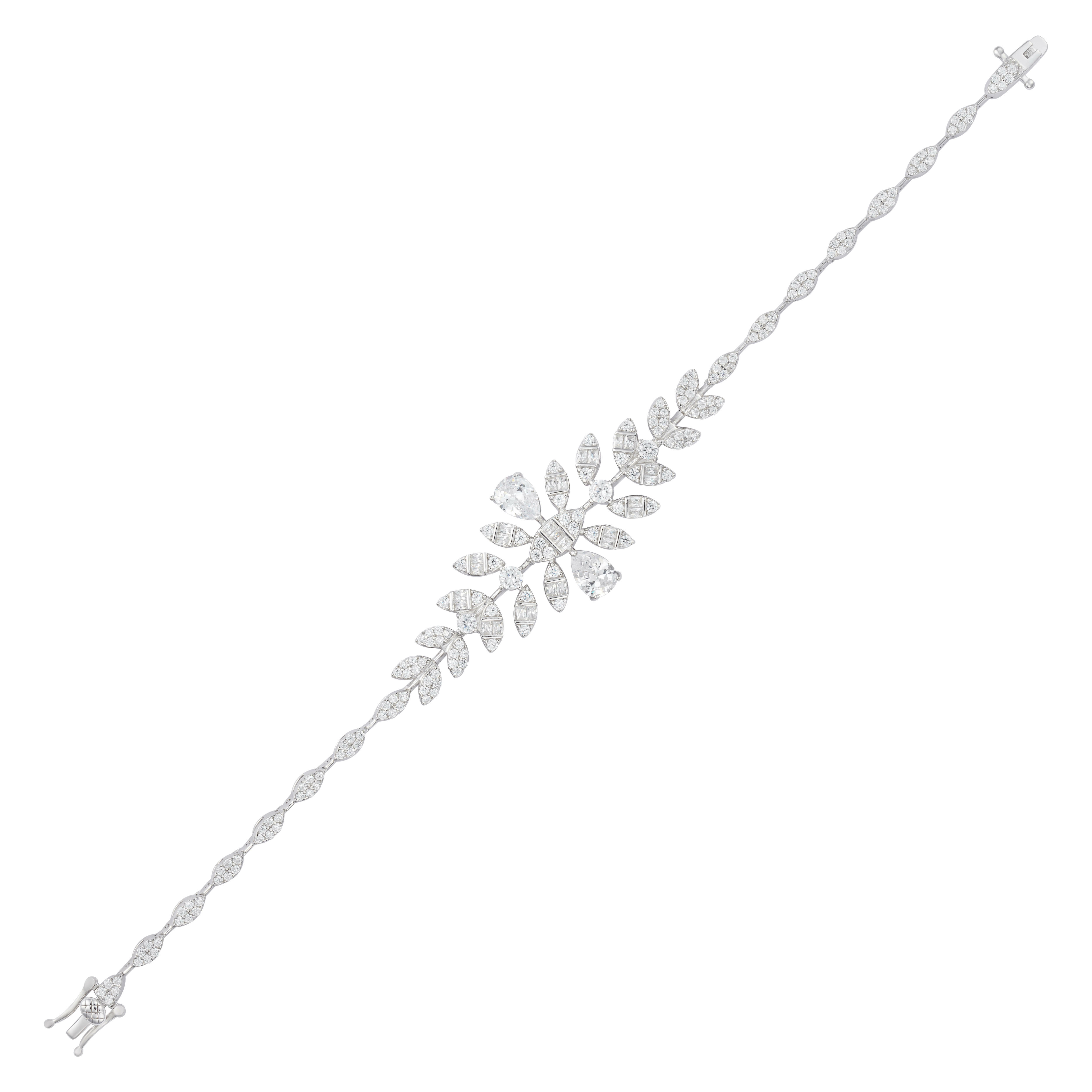 925K Silver Pear Accessories Set image 5