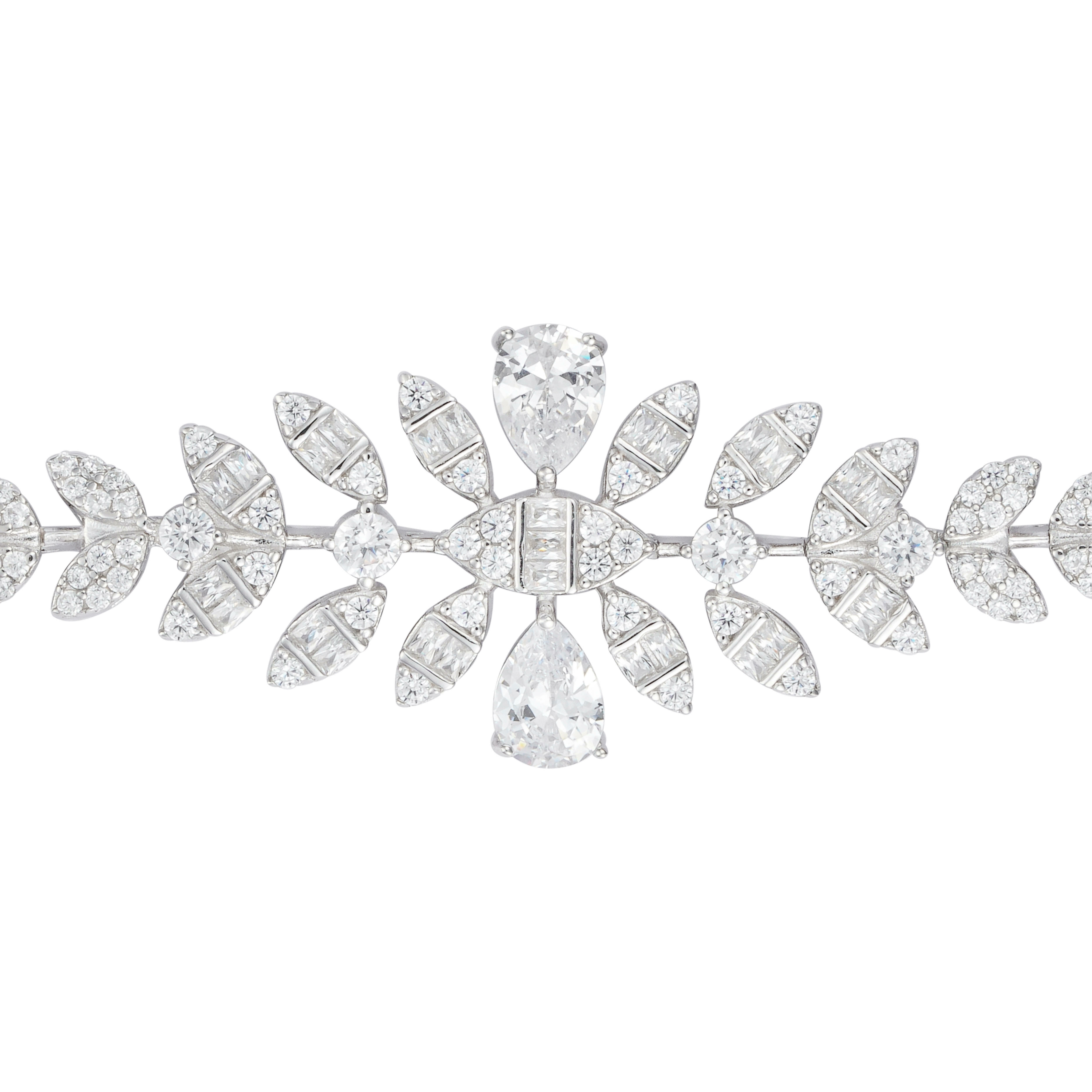925K Silver Pear Accessories Set image 6