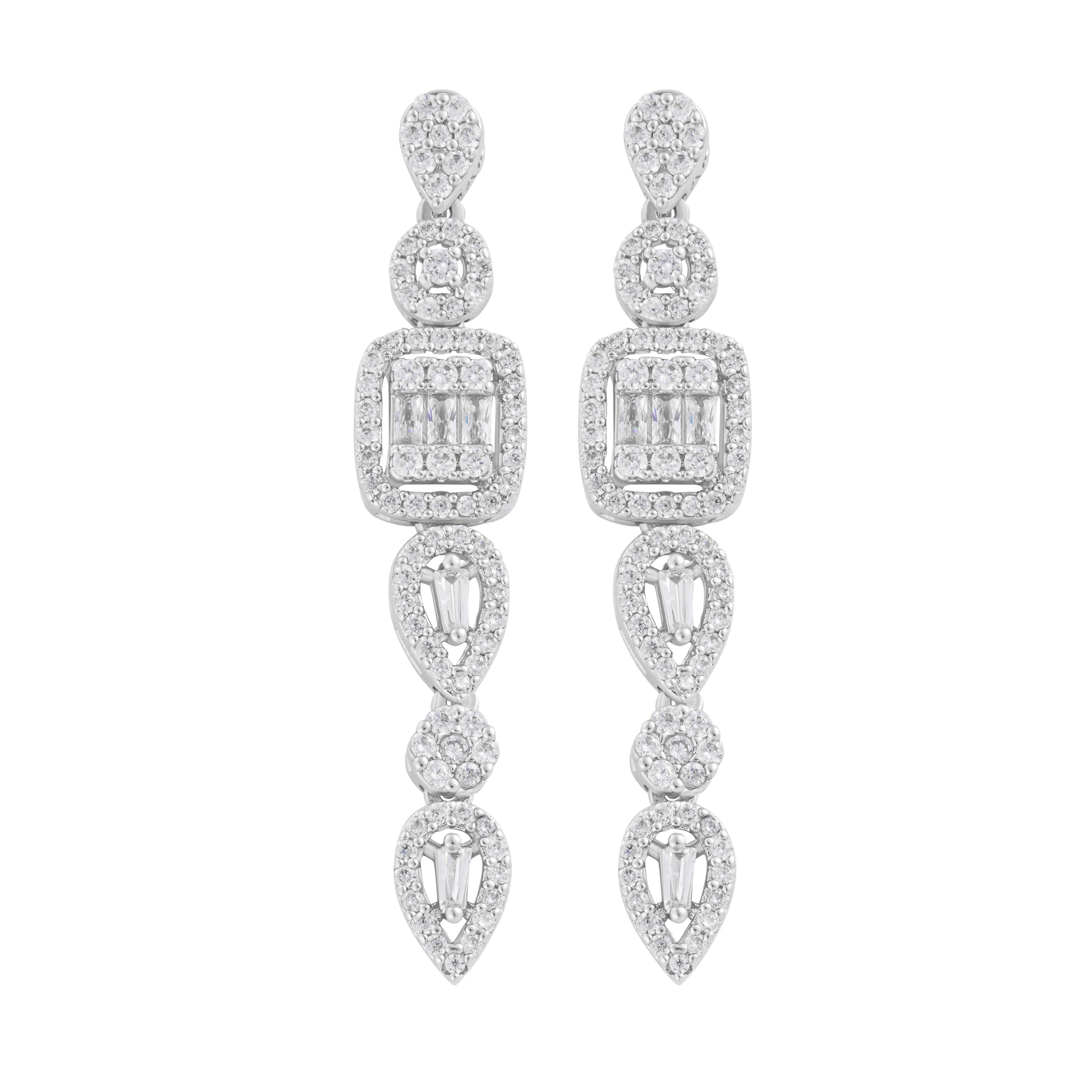 925K Silver Flora Necklace Set image 2