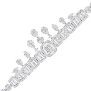 925K Silver Flora Necklace Set image 6