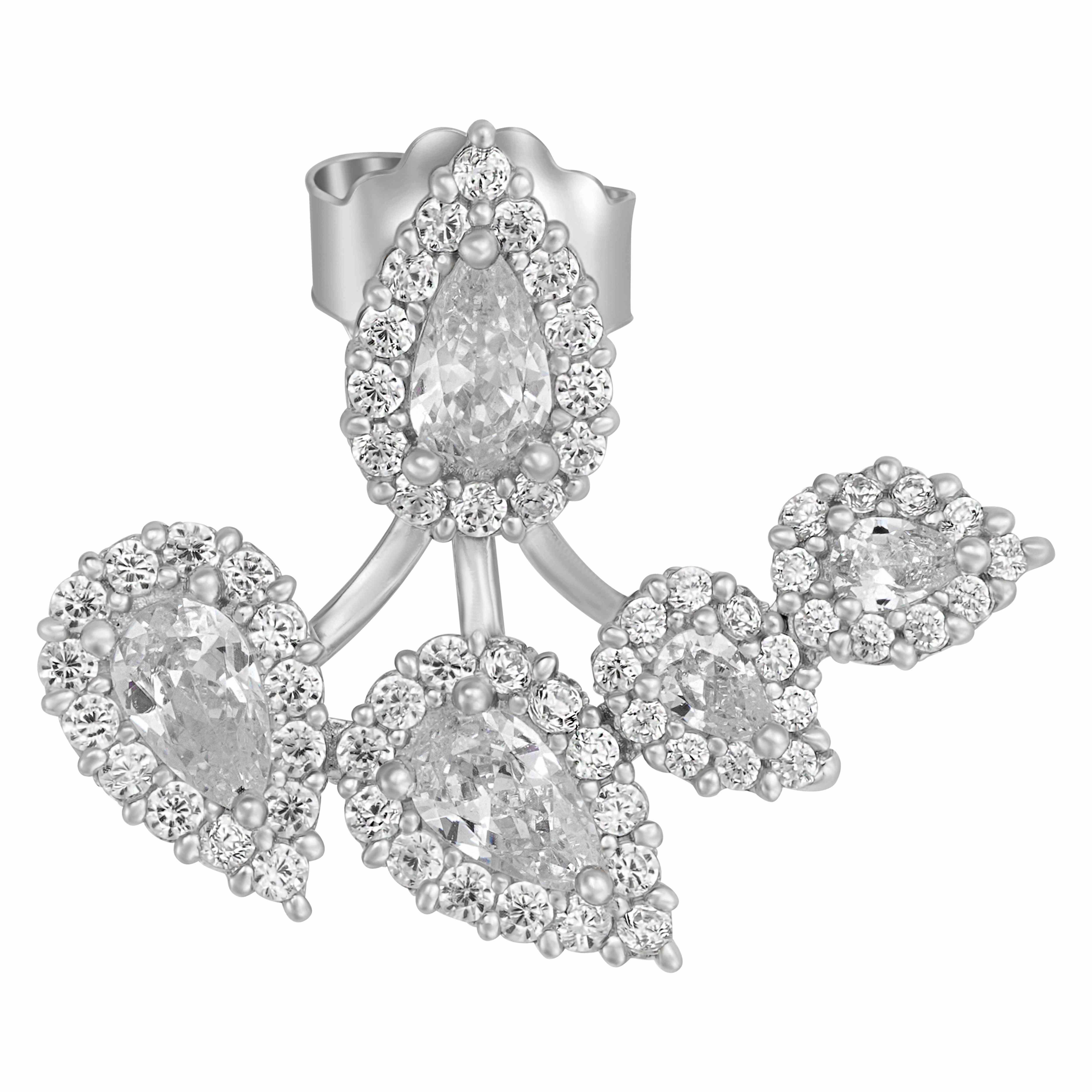 حلق سواريه فضة استرليني image 1