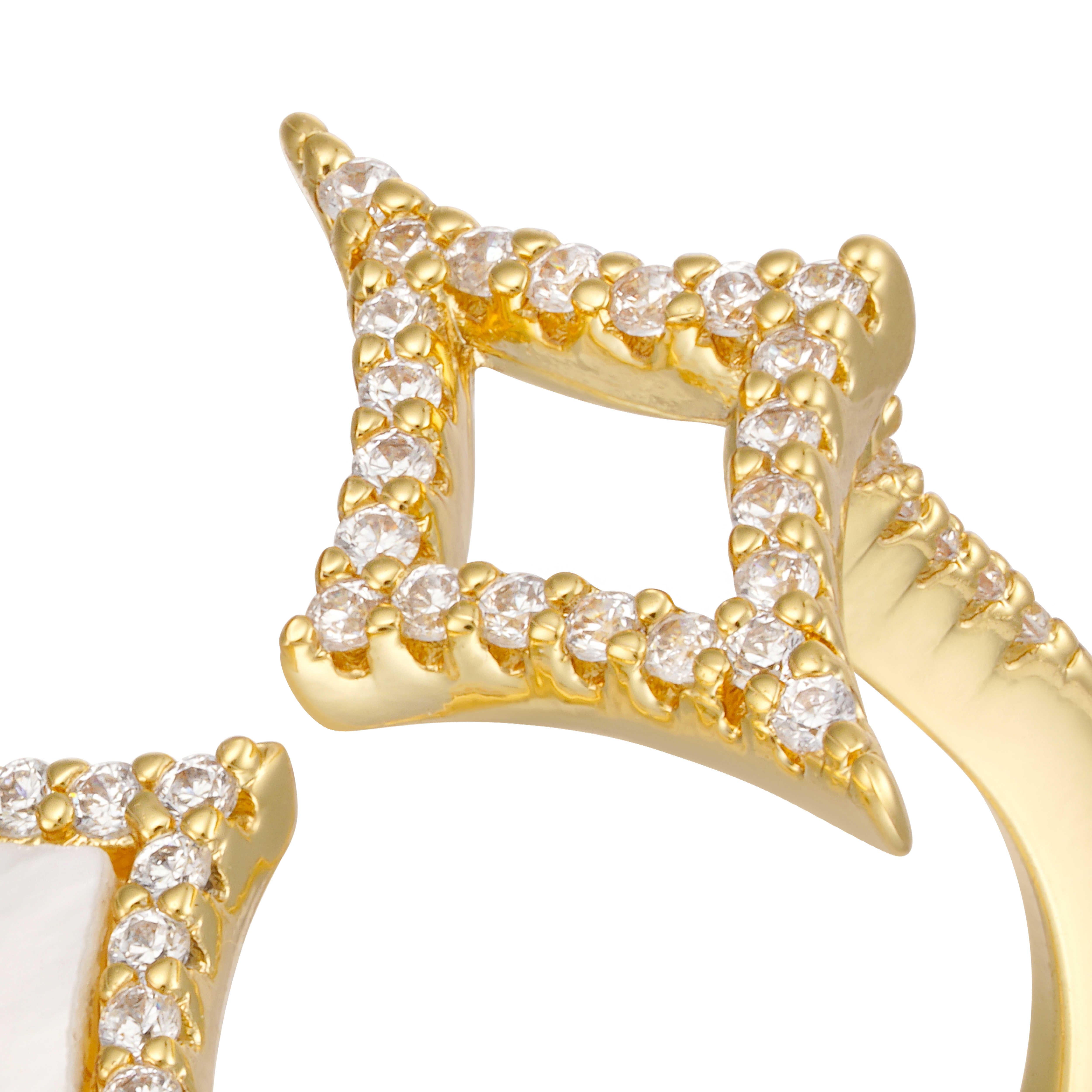 خاتم - اوف وايت ذهبي - 0 image 2