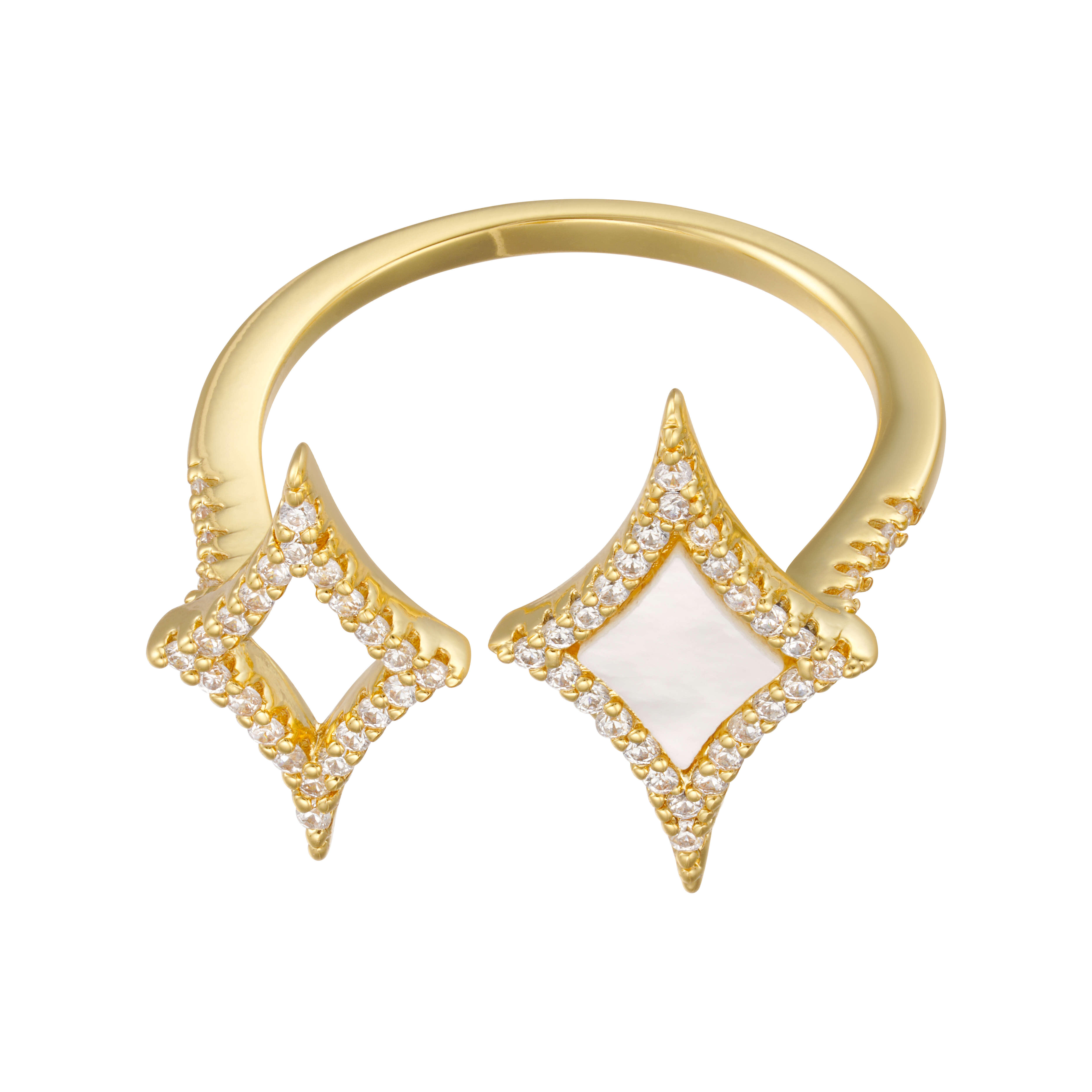 خاتم - اوف وايت ذهبي - 0 image 3