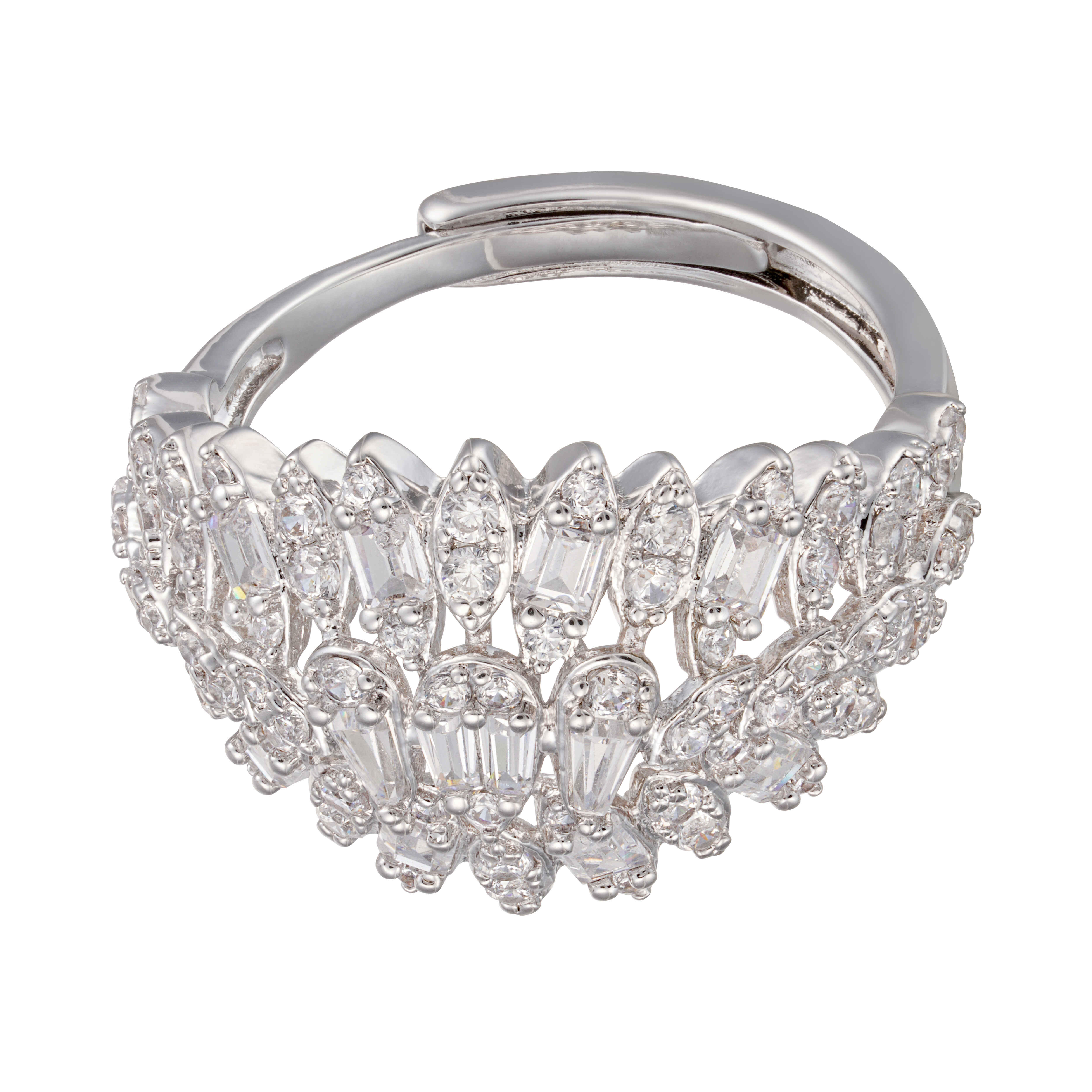 خاتم - فضي ابيض - 0 image 2