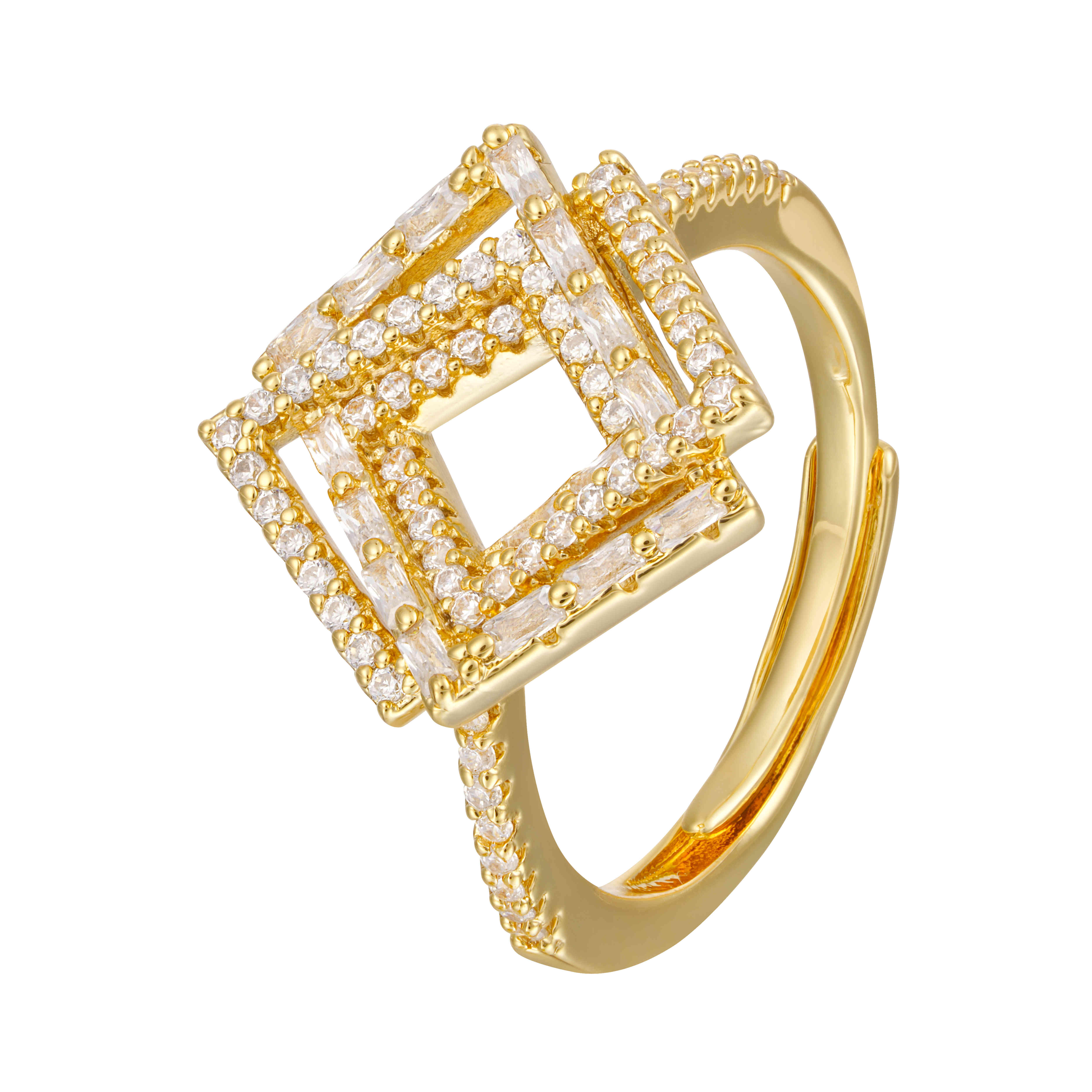 خاتم - ذهبي ابيض - 0 image 0