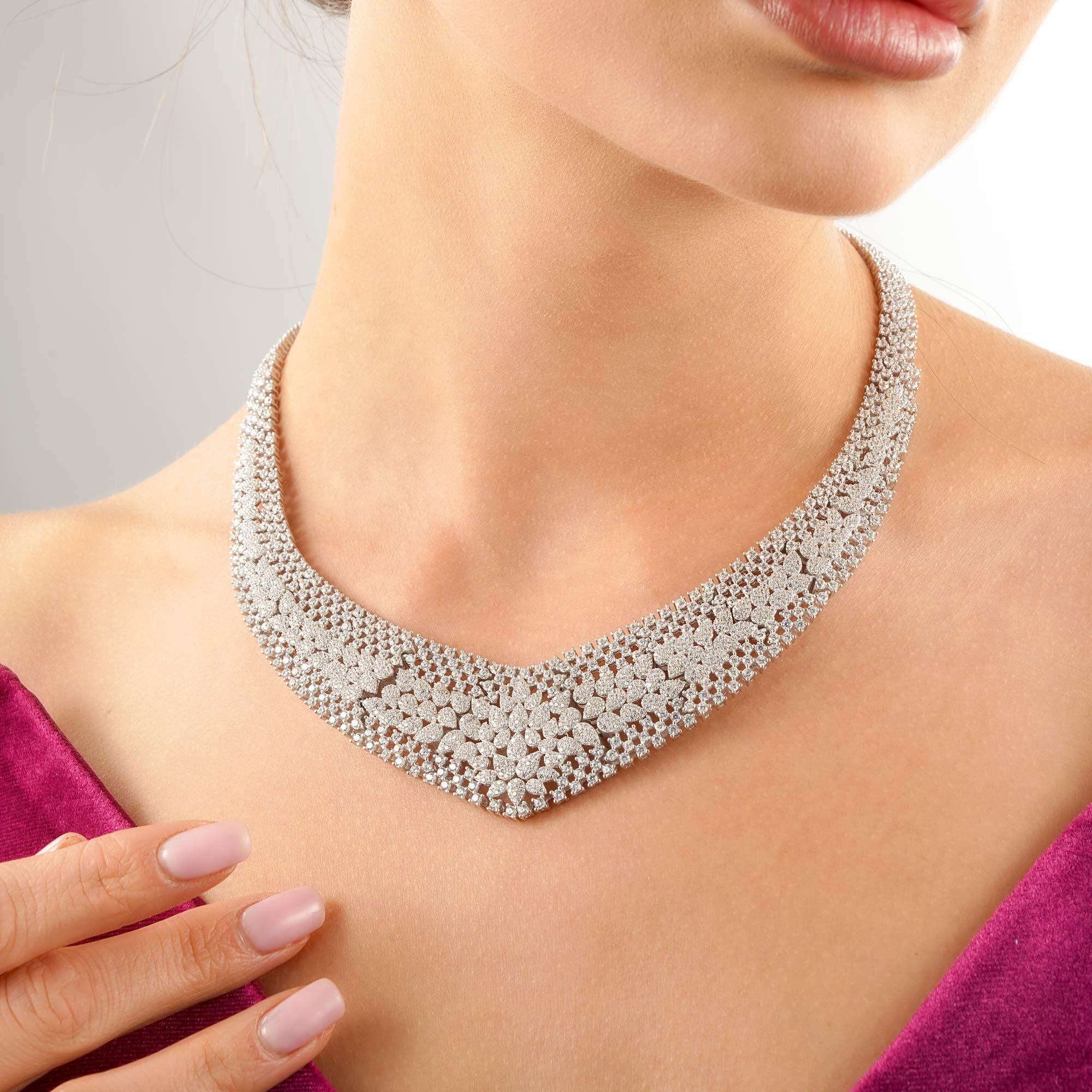 طـــقم - فضي ابيض - 0 image 3