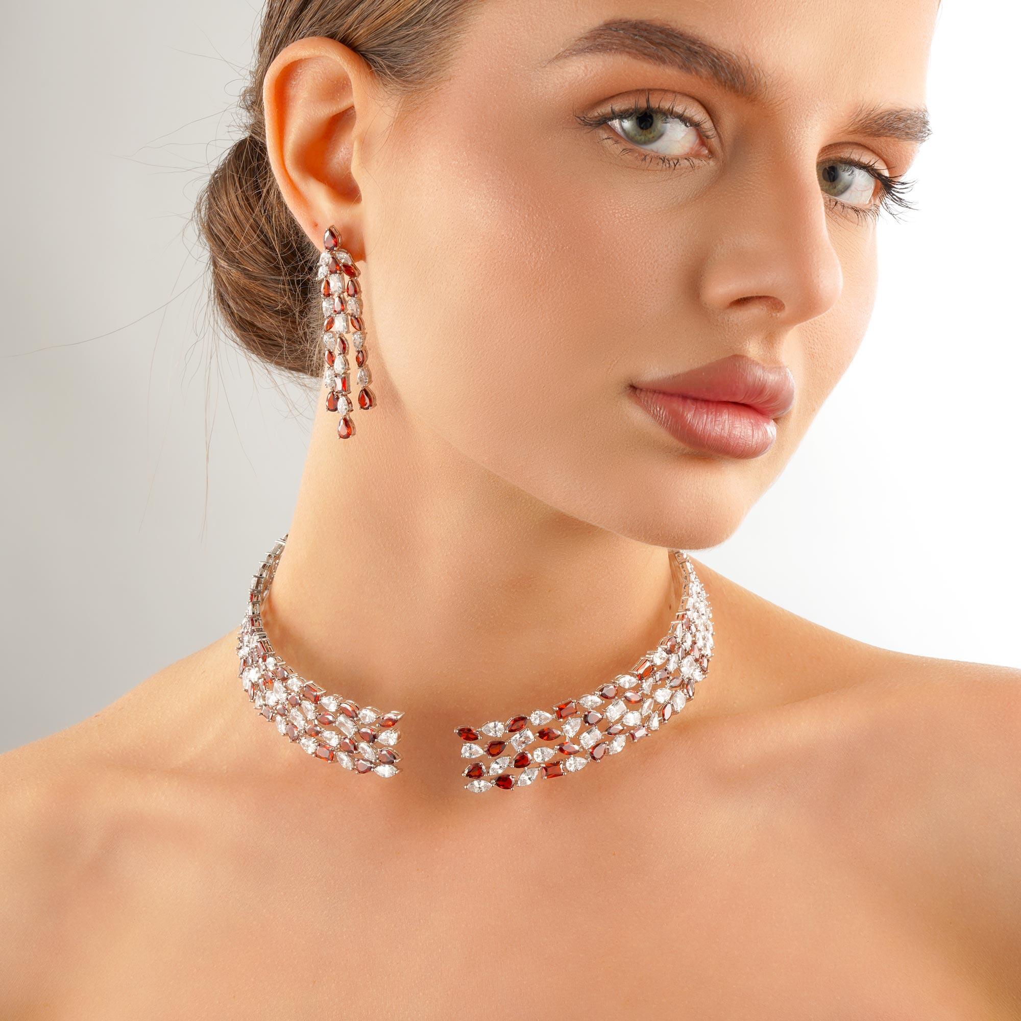 طـــقم - فضي عنابي - 0 image 1