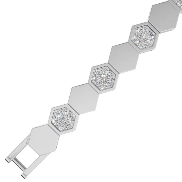 اسوارة - فضي ابيض - 0 image 4