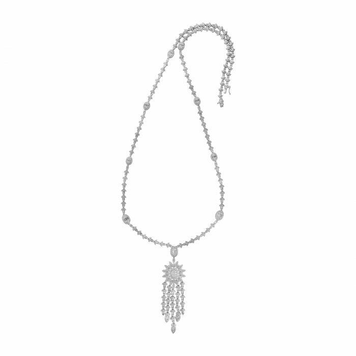 925K Silver Long Necklace image 0