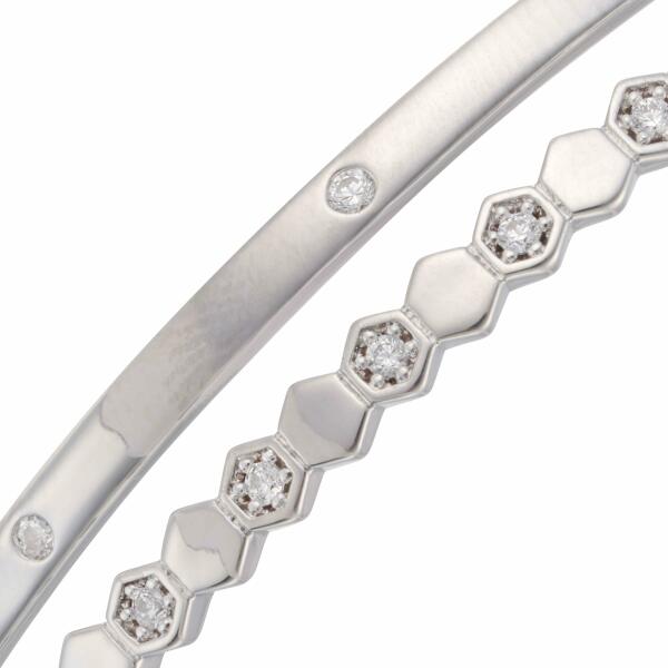 Bangle - Silver White - 0 image 1