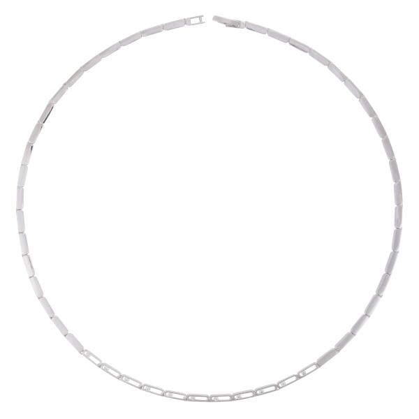 عقد - فضي ابيض - 0 image 0