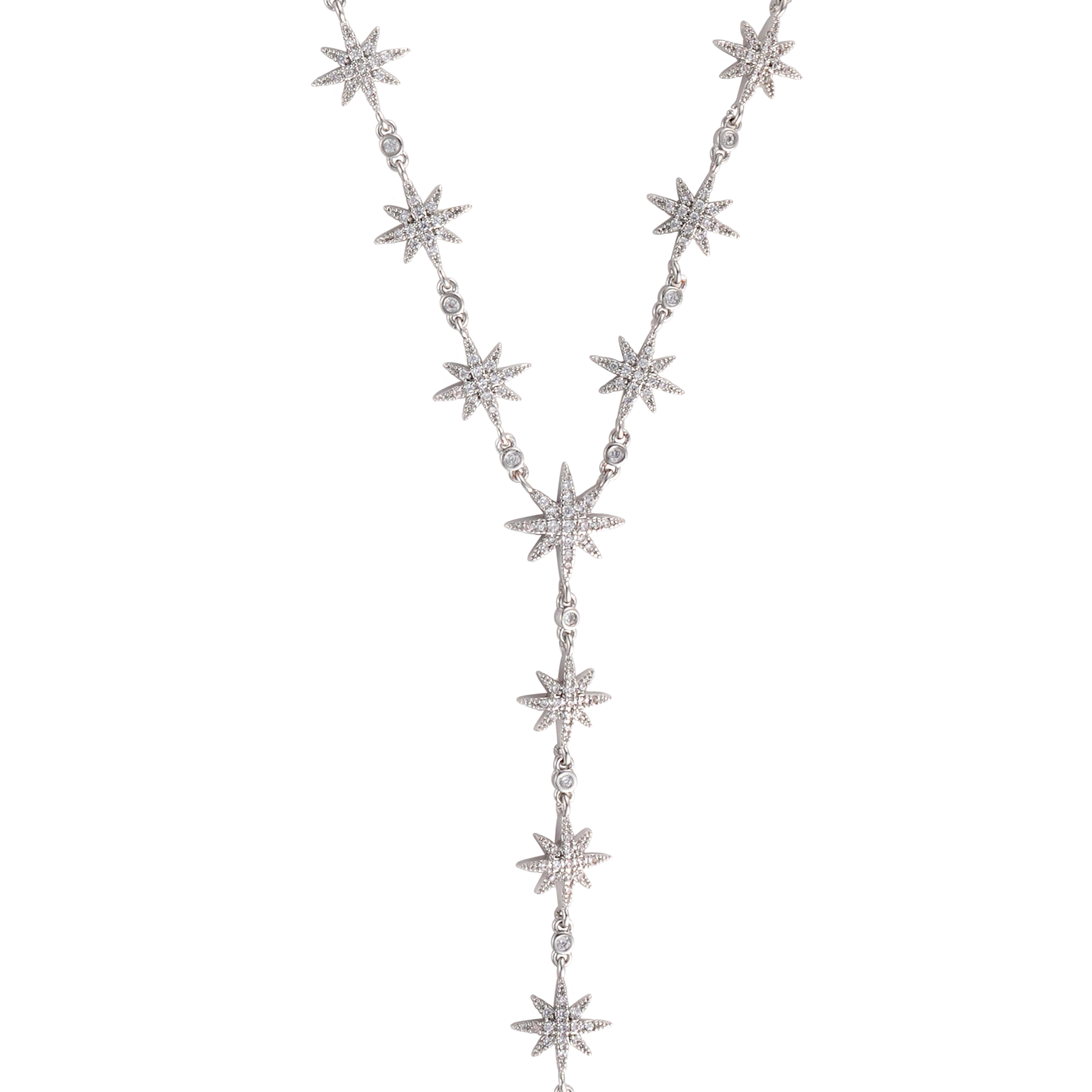 عقد - فضي ابيض - 0 image 1