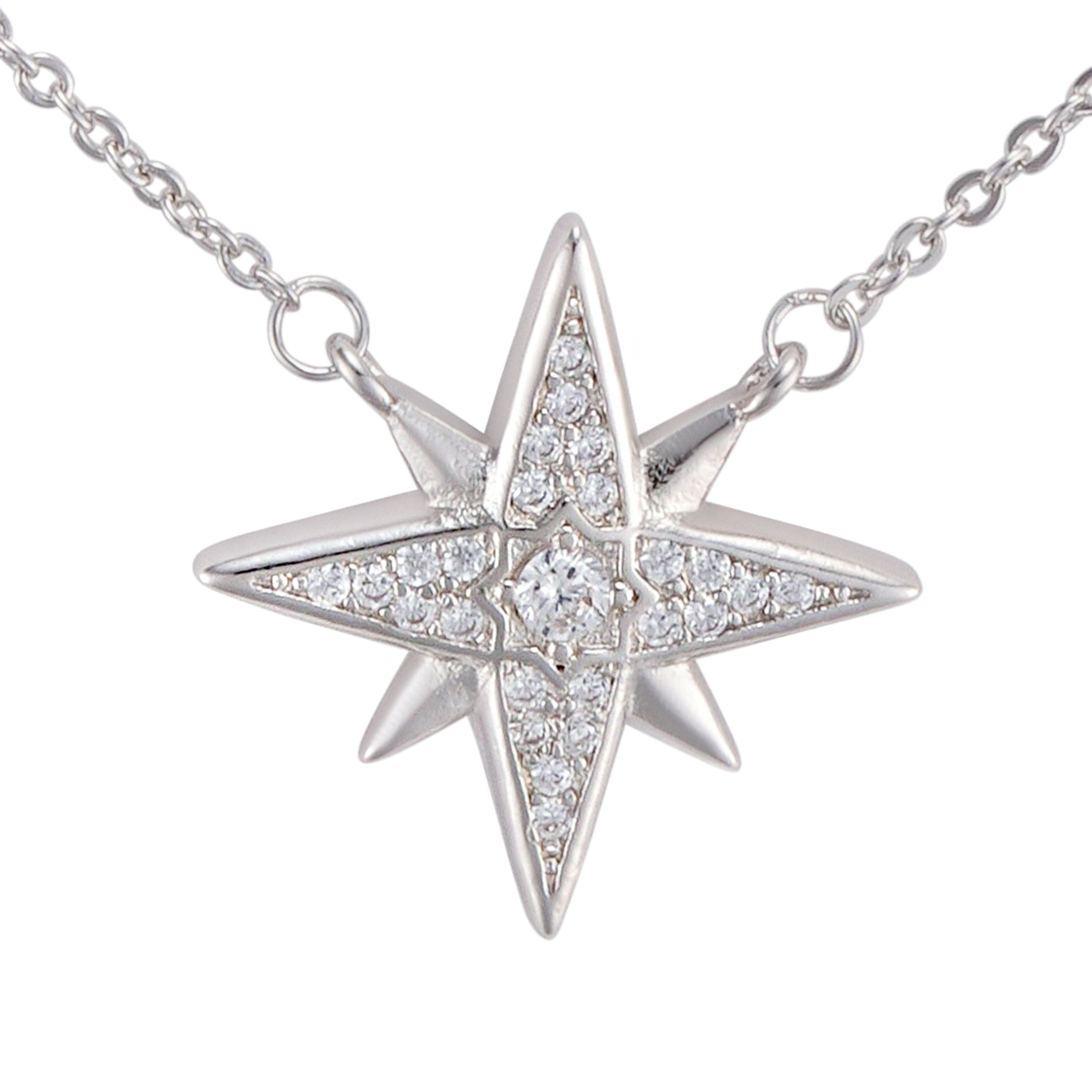 عقد - فضي ابيض - 0 image 2