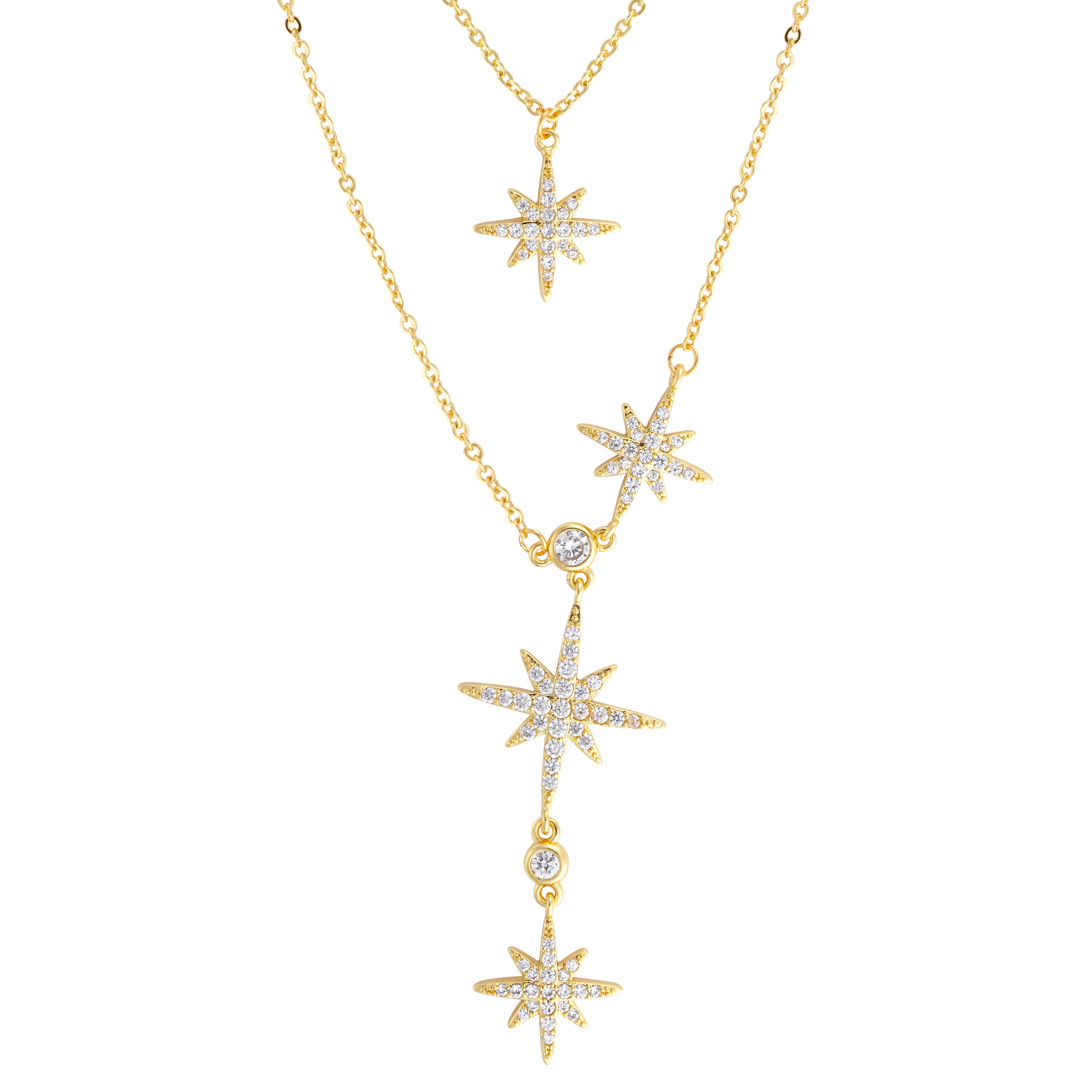 عقد - ذهبي ابيض - 0 image 1